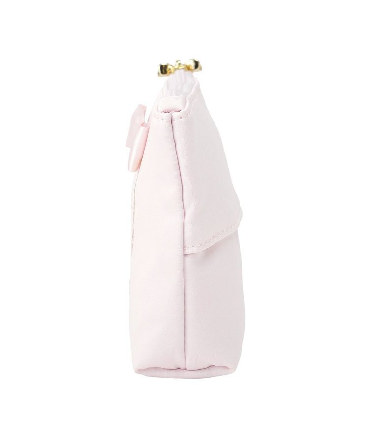 Maison de FLEUR「サテンリボンティッシュケース」|ポーチ|
