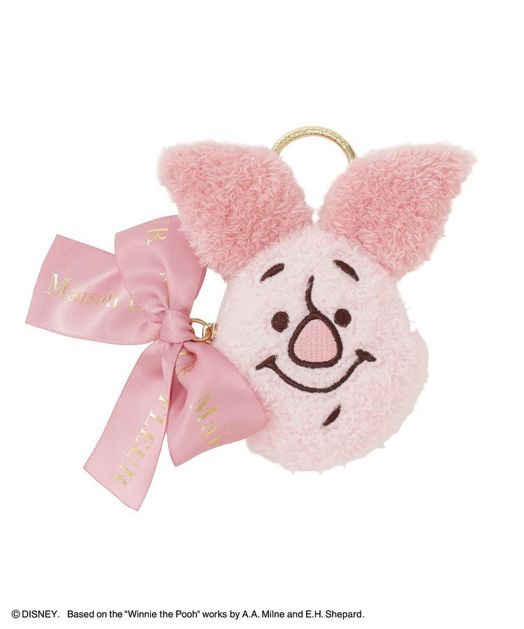 Maison de FLEUR「Piglet/フェイスポーチチャーム」|ポーチ|