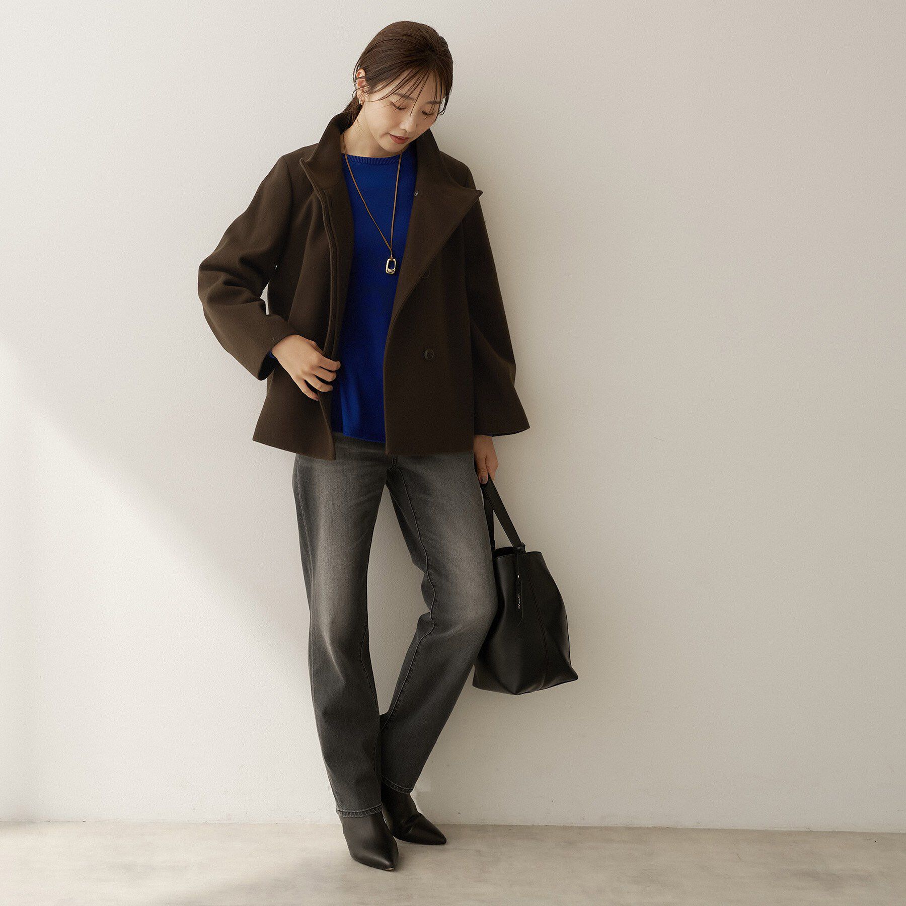 UNTITLED「【軽アウター/ウール100】ウールショートコート」|その他|