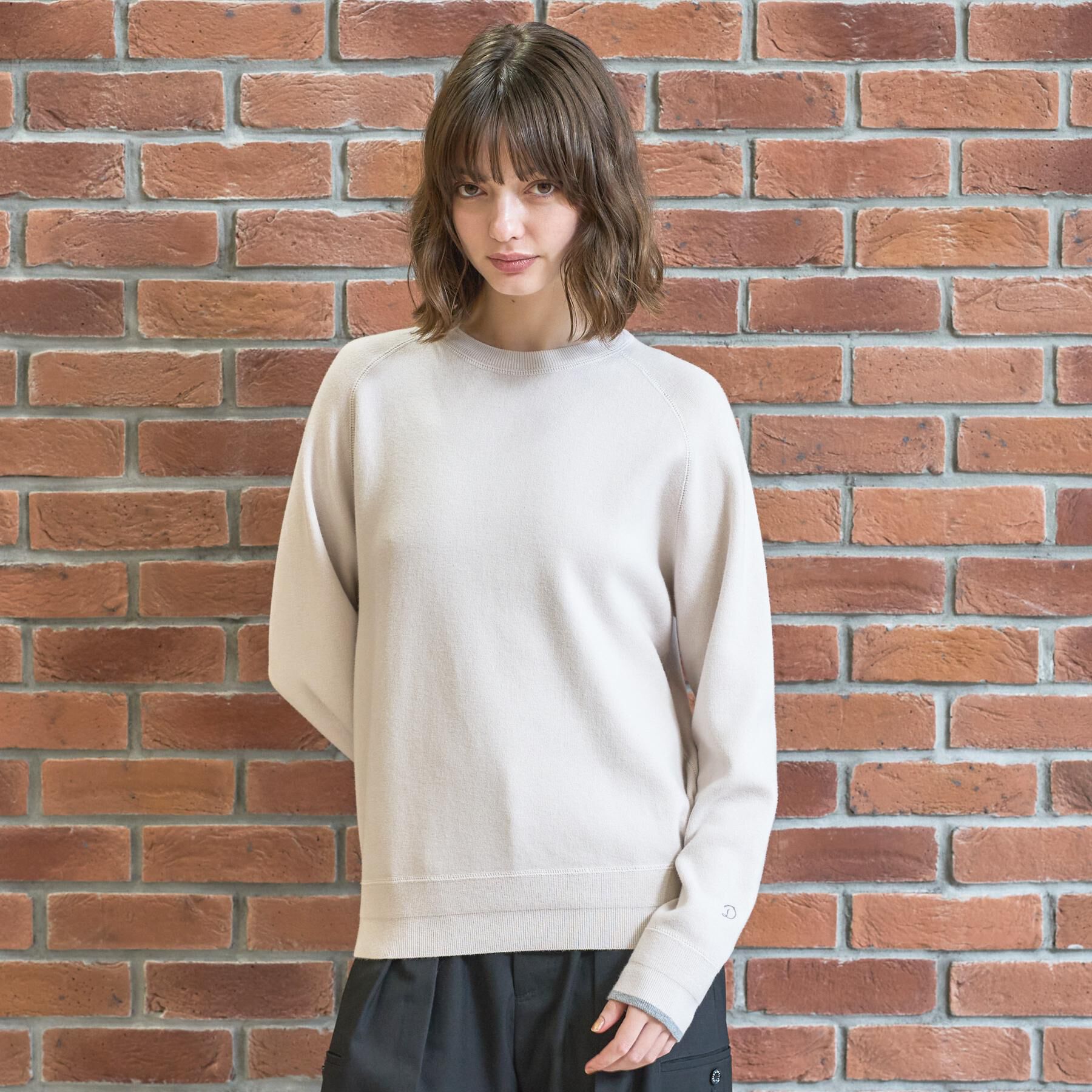DRESSTERIOR「【6色展開/マシンウォッシャブル】コットンカシミヤニット」|ニット・セーター|