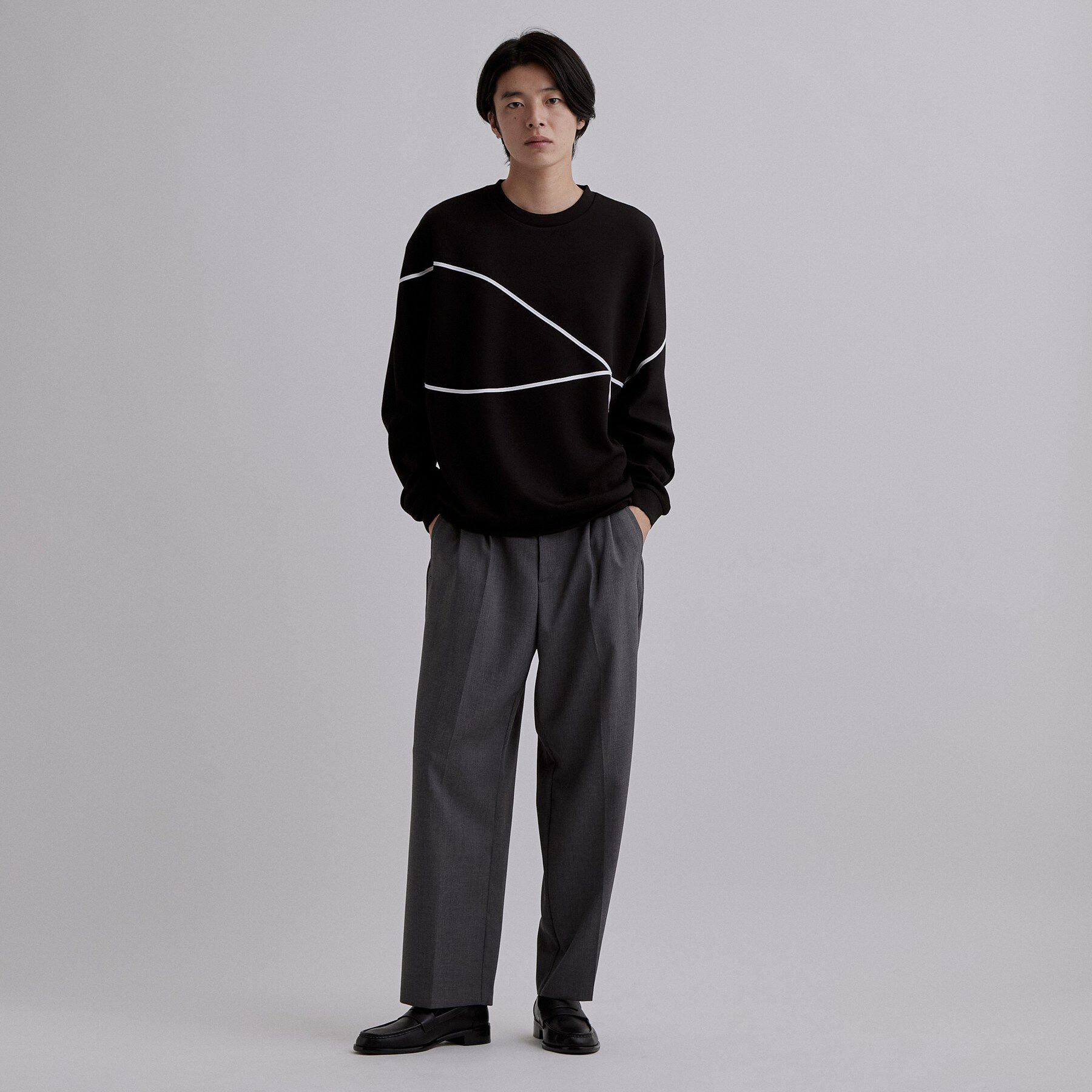 tk.TAKEO KIKUCHI「コードエンブロスウェット」|パーカー|