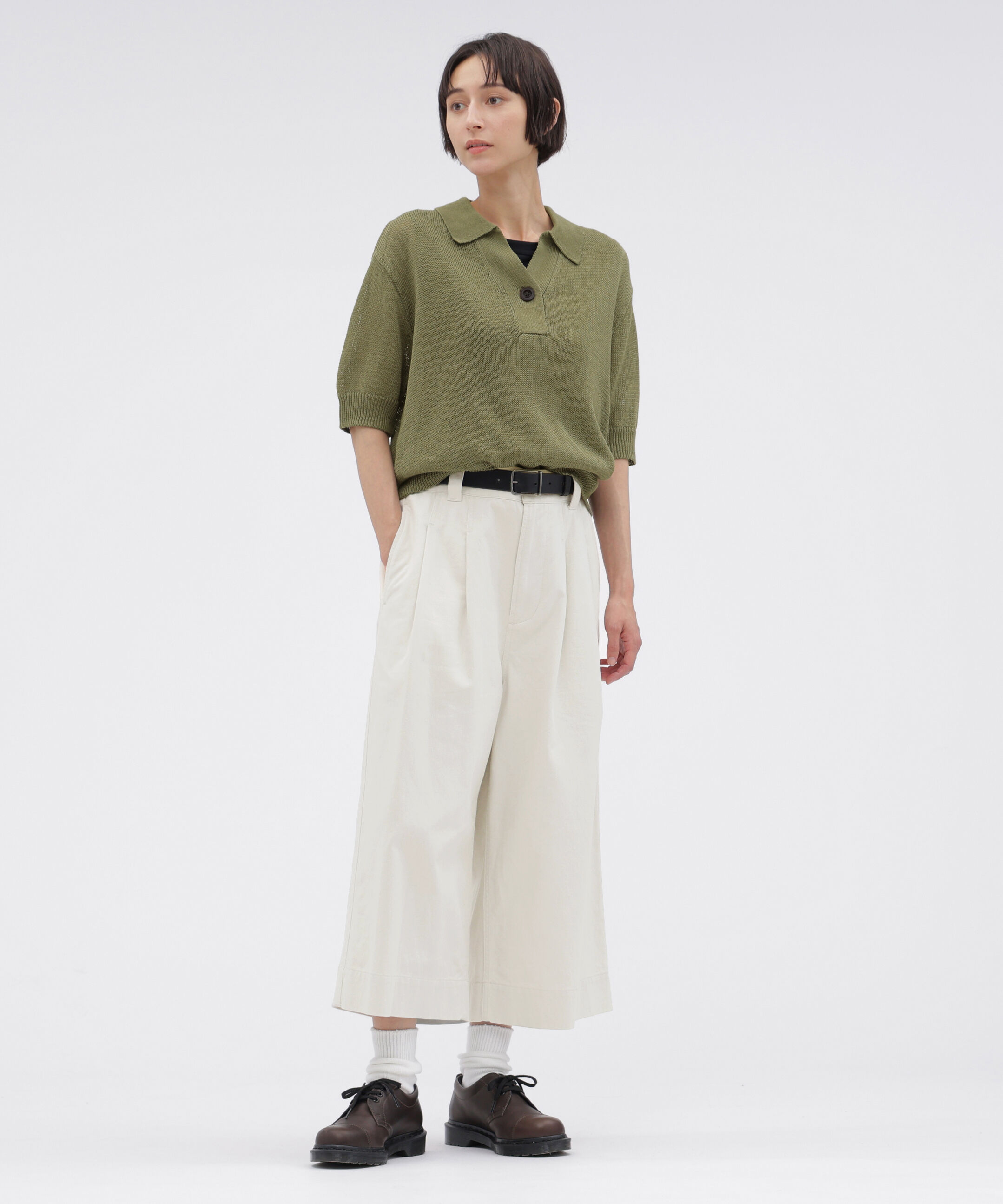 MHL.「RECYCLE COTTON DRILL TROUSERS」|その他|