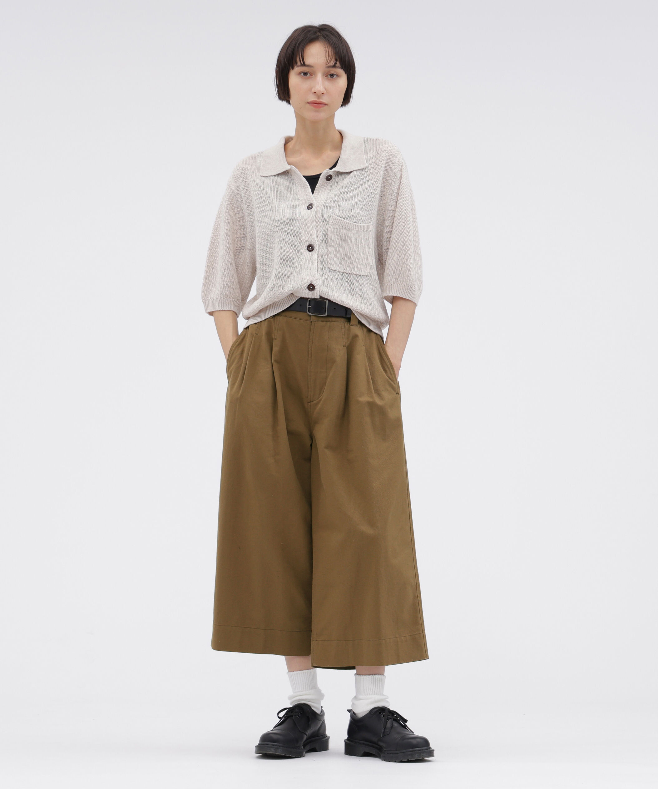 MHL.「RECYCLE COTTON DRILL TROUSERS」|その他|