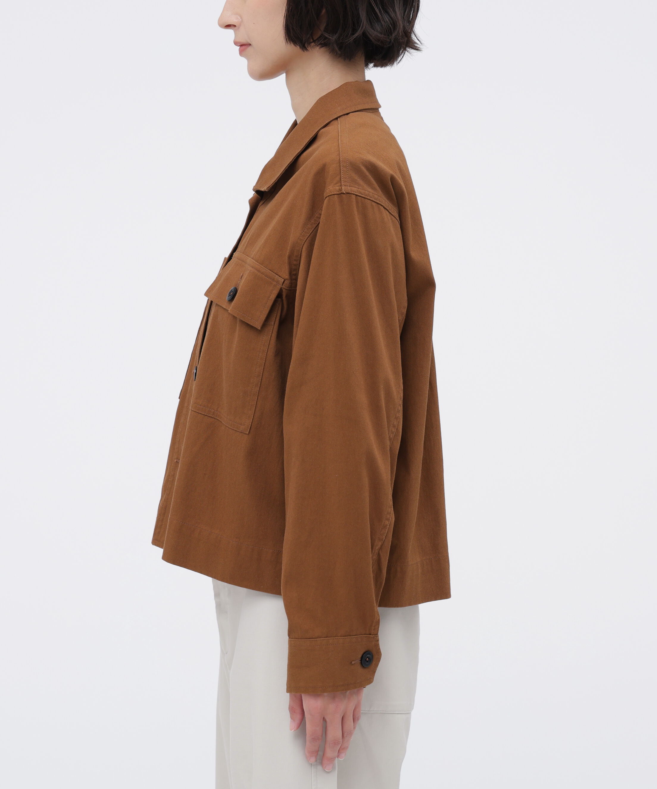 MHL.「COTTON NYLON TWILL BLOUSON」|ブルゾン・スタジャン|