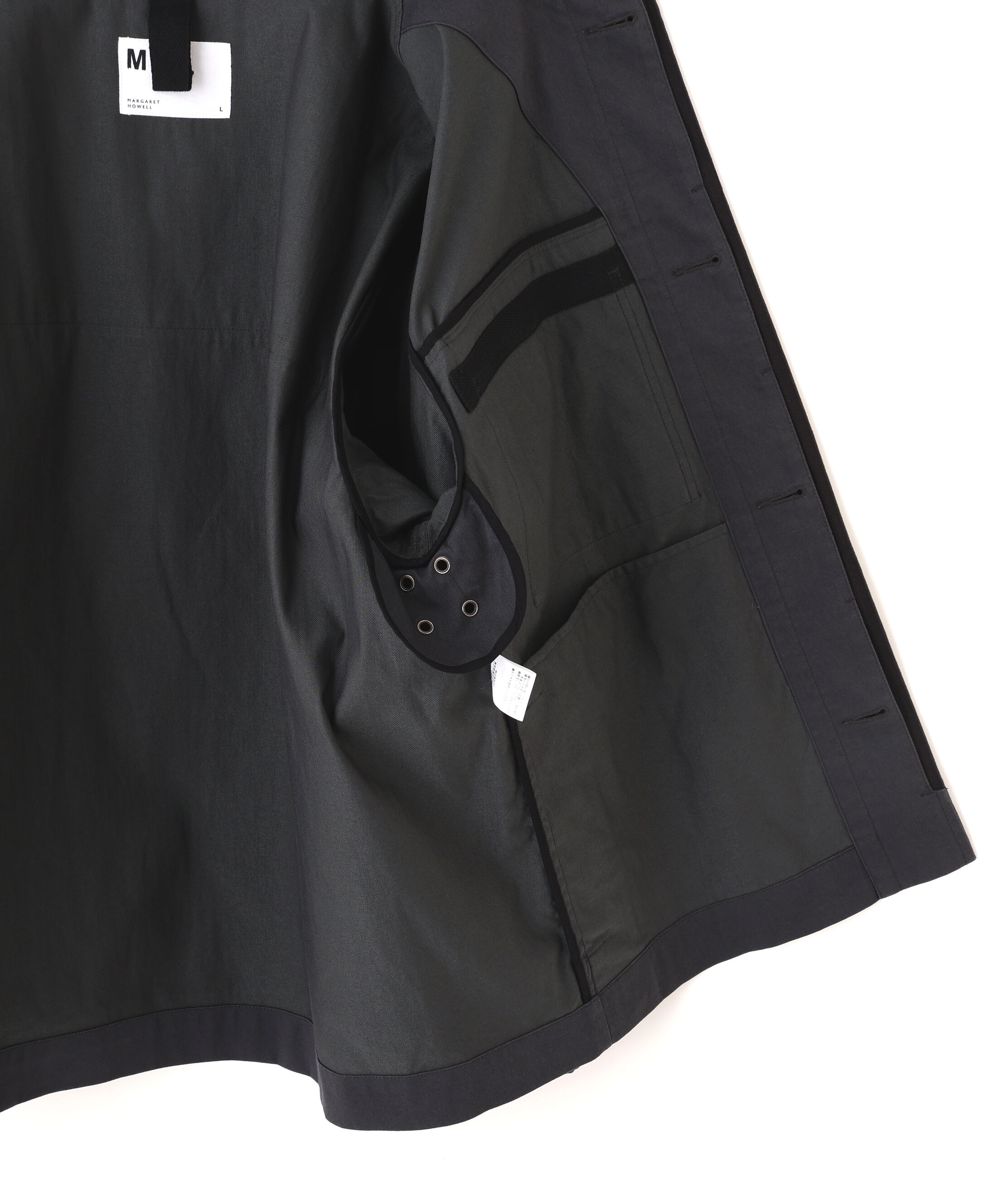 MHL.「COTTON NYLON TWILL BLOUSON」|ブルゾン・スタジャン|