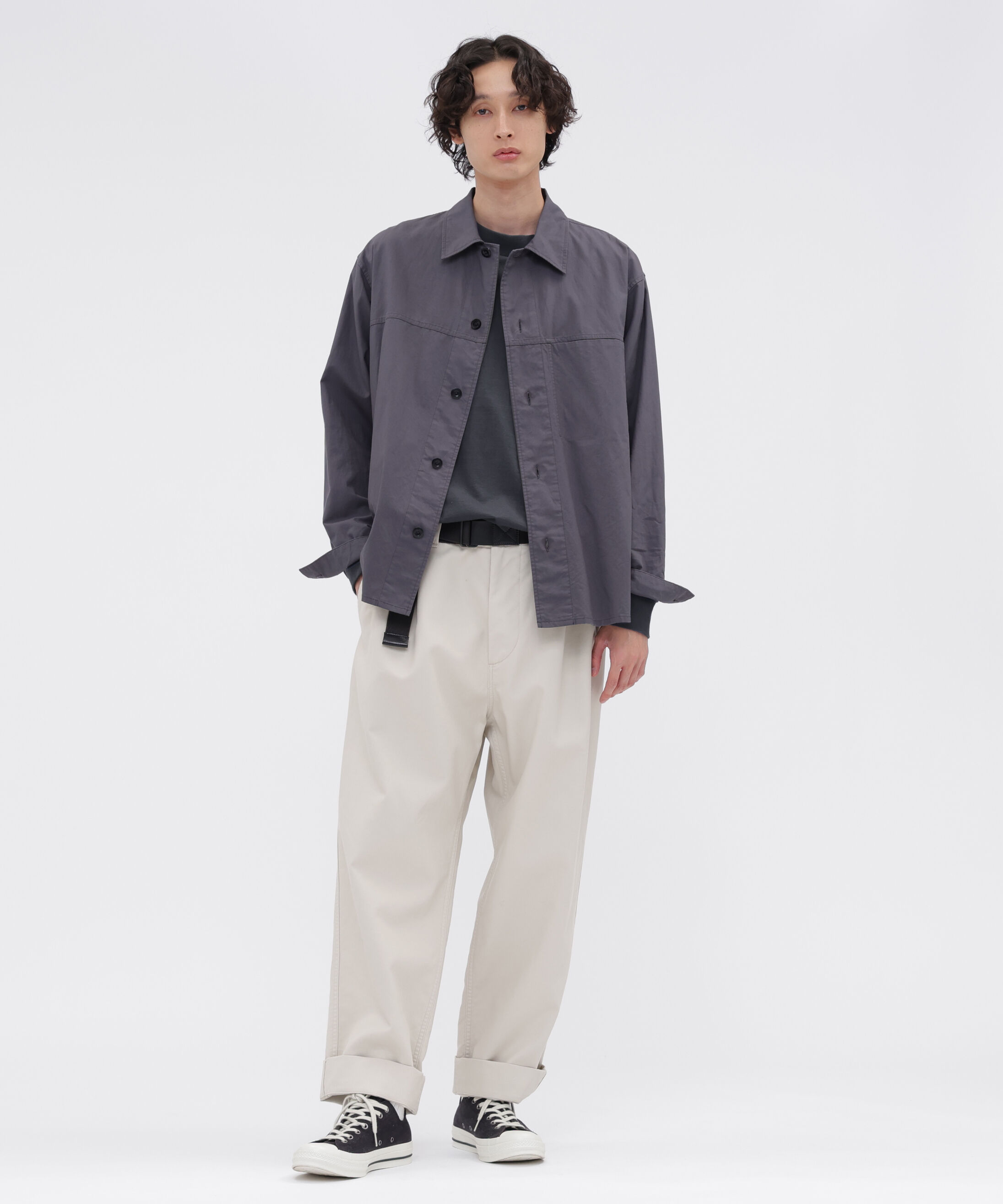 MHL.「MATTE COTTON JERSEY TOP」|Tシャツ・カットソー|