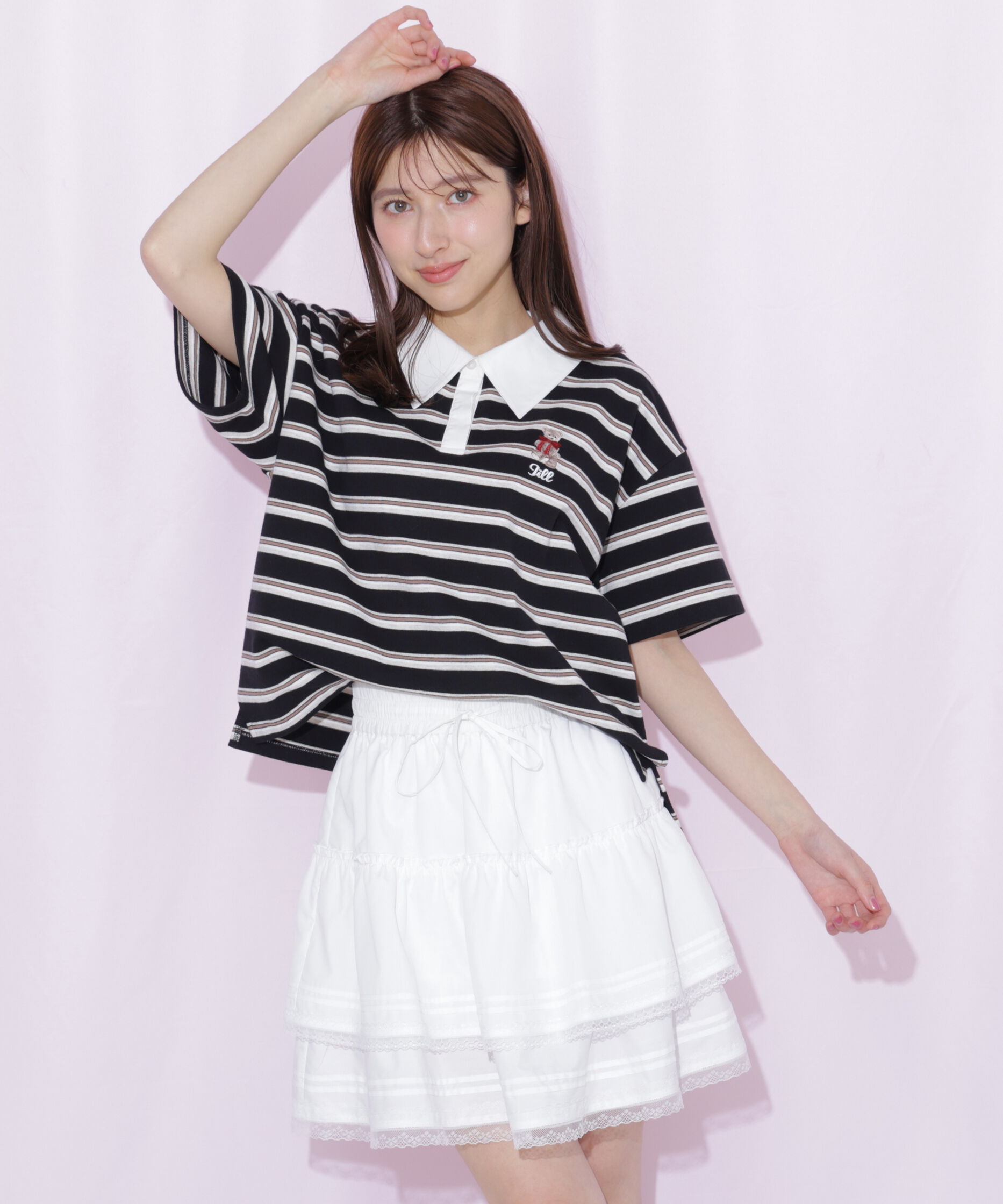  「＜BEARシリーズ＞ラガートップス」|Tシャツ・カットソー|