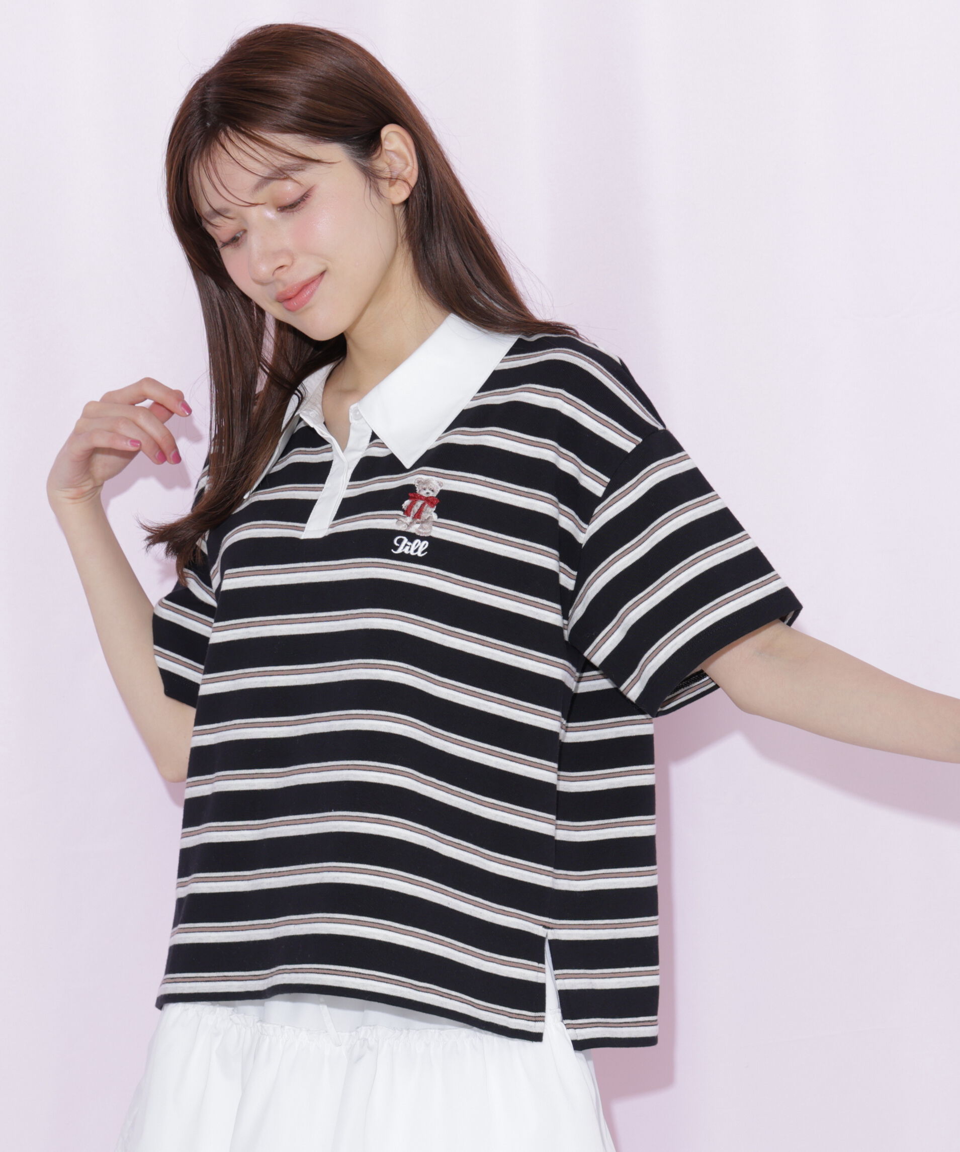  「＜BEARシリーズ＞ラガートップス」|Tシャツ・カットソー|