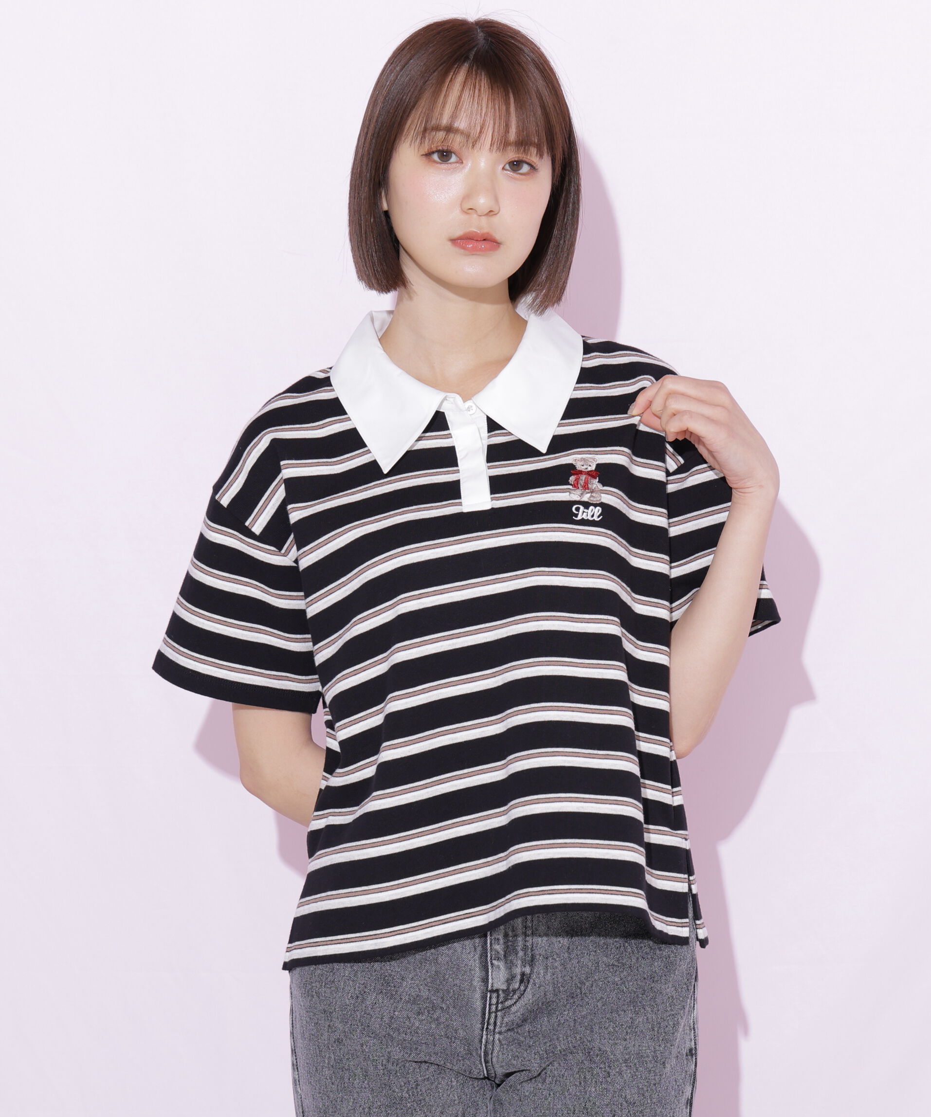  「＜BEARシリーズ＞ラガートップス」|Tシャツ・カットソー|