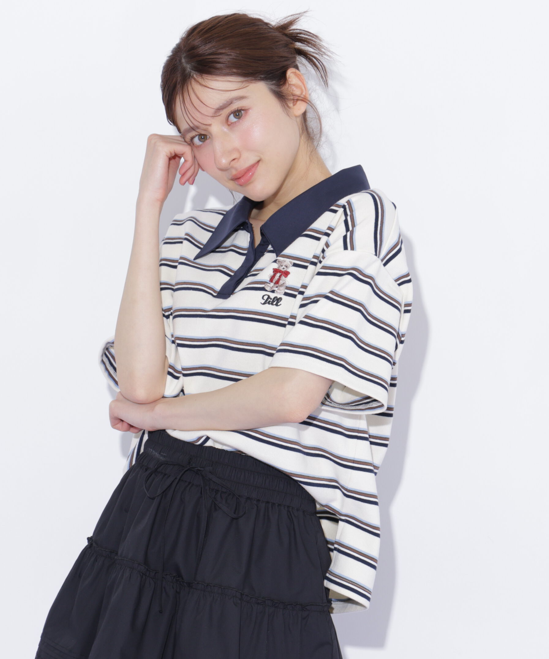  「＜BEARシリーズ＞ラガートップス」|Tシャツ・カットソー|