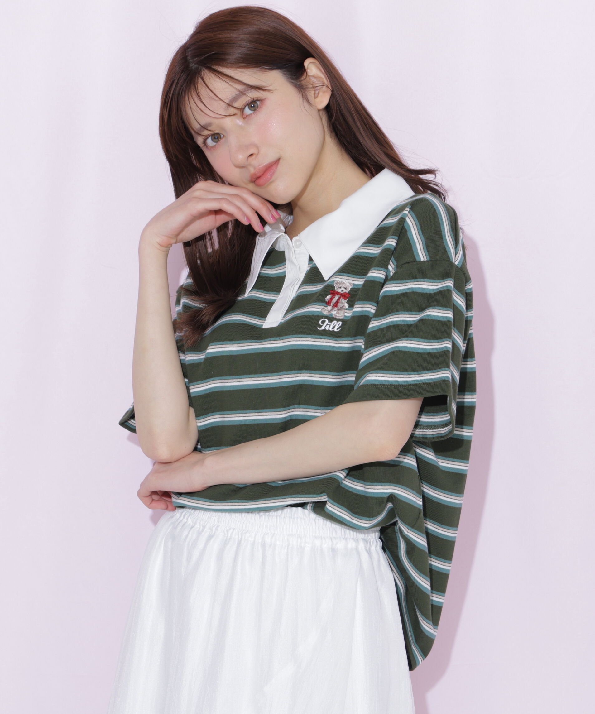  「＜BEARシリーズ＞ラガートップス」|Tシャツ・カットソー|