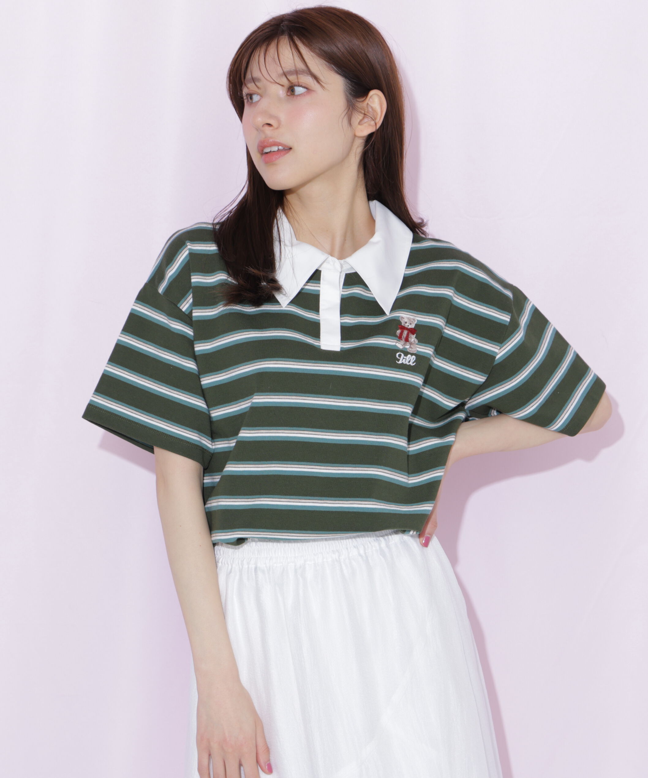  「＜BEARシリーズ＞ラガートップス」|Tシャツ・カットソー|