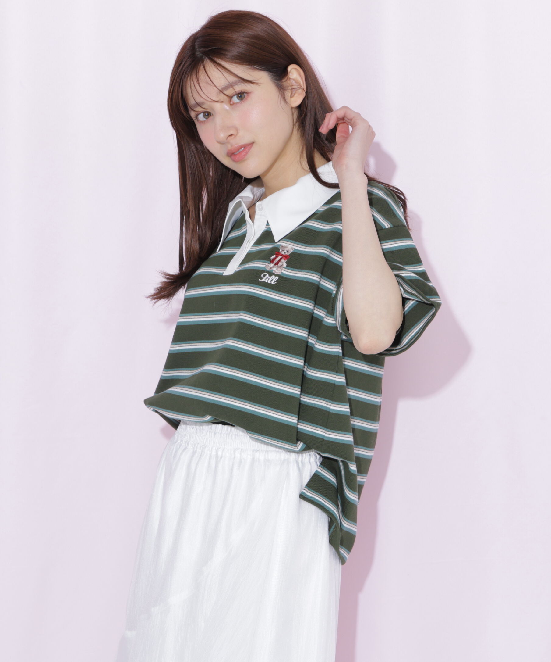  「＜BEARシリーズ＞ラガートップス」|Tシャツ・カットソー|