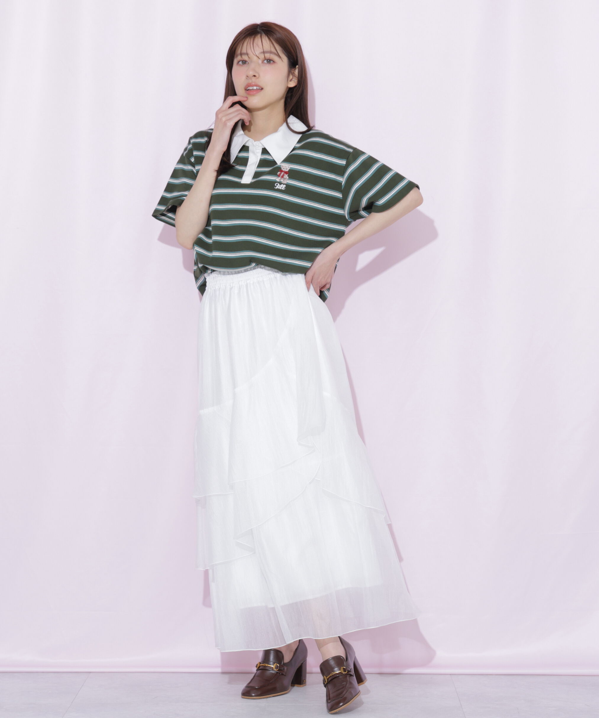  「＜BEARシリーズ＞ラガートップス」|Tシャツ・カットソー|