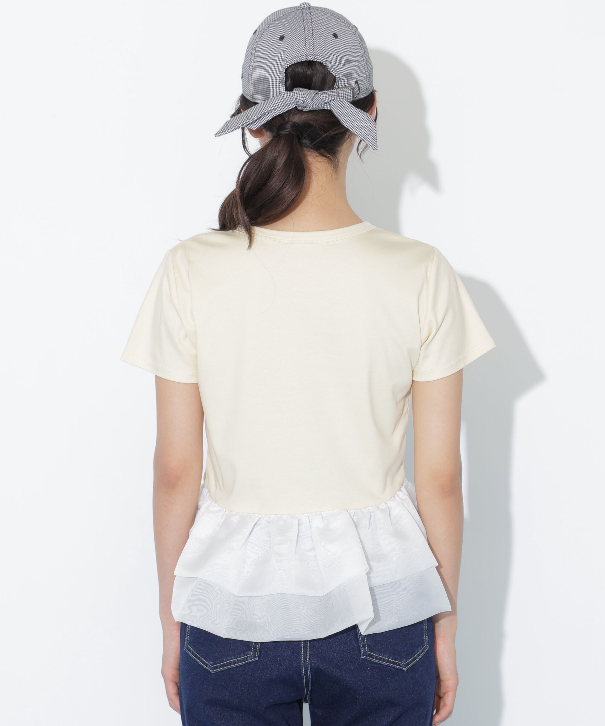  「裾バルーンTシャツ」|Tシャツ・カットソー|