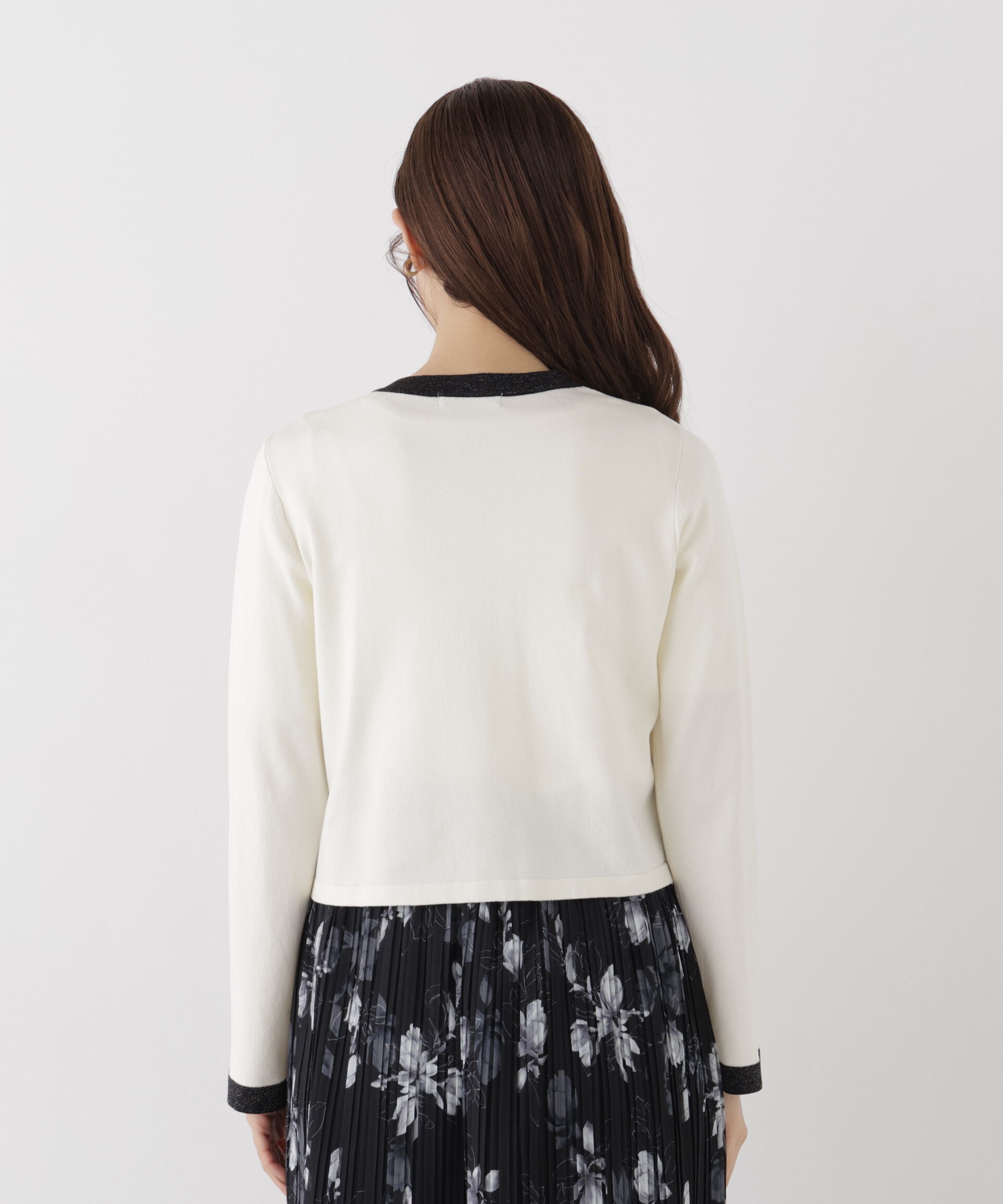 PROPORTION BODY DRESSING「バイカラーアンサンブルニット」|ニット・セーター|