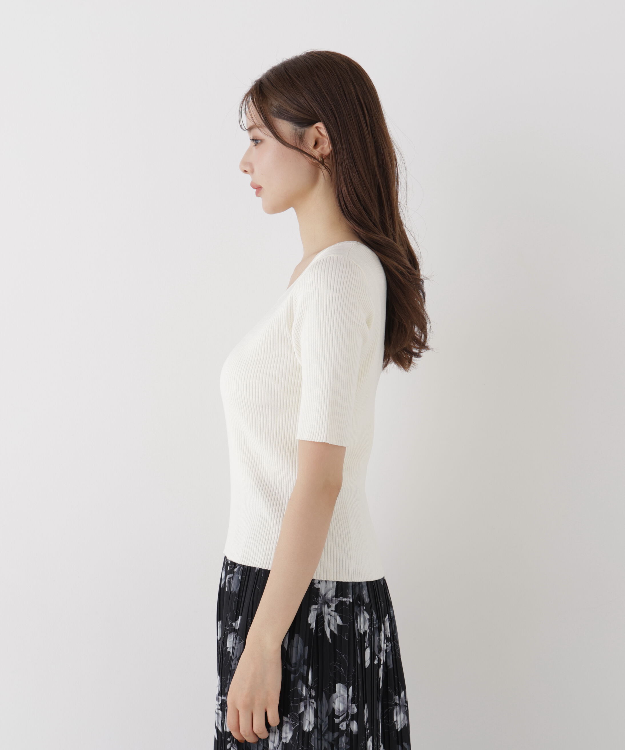 PROPORTION BODY DRESSING「バイカラーアンサンブルニット」|ニット・セーター|