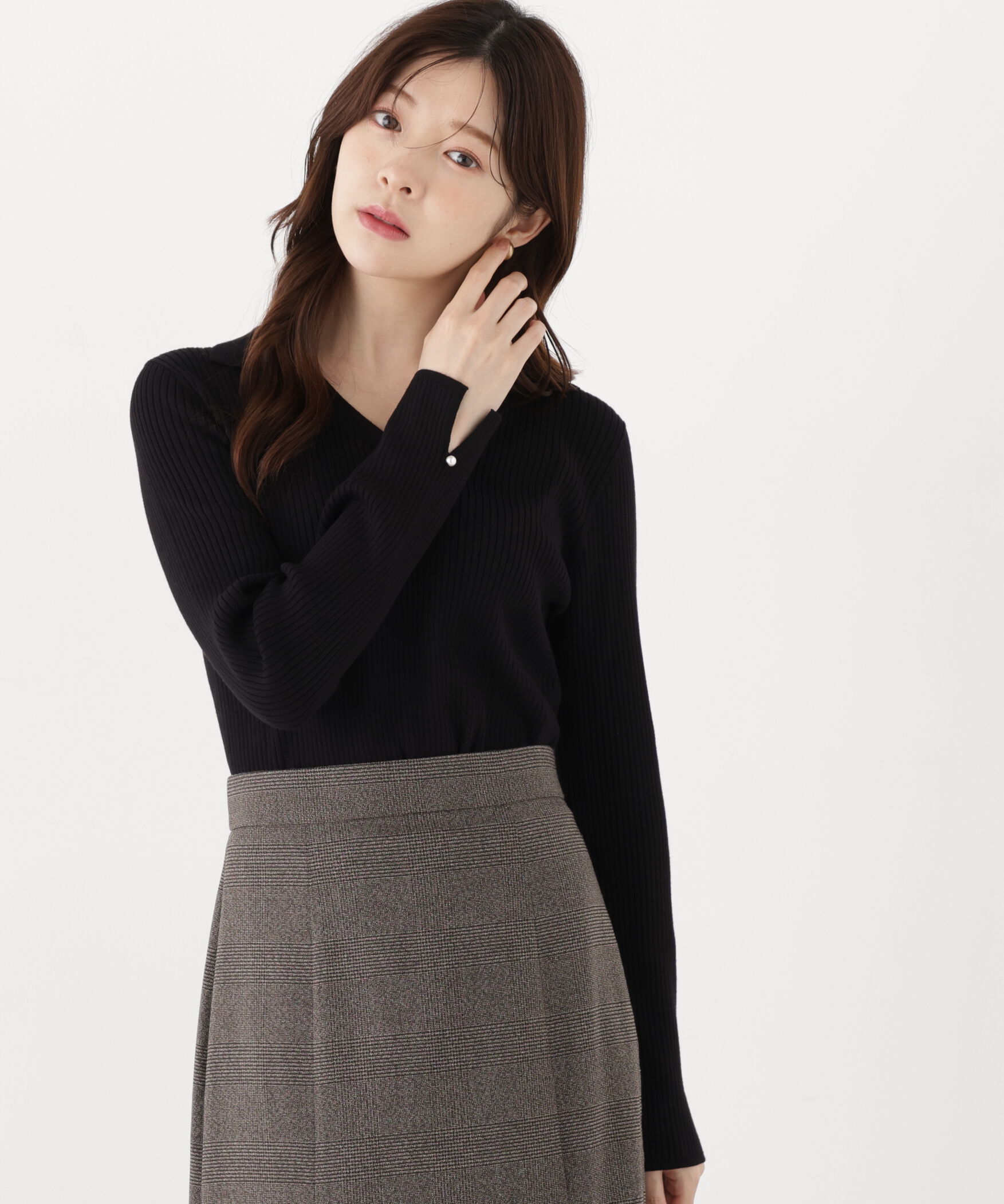 PROPORTION BODY DRESSING「レディースキッパーリブニット」|ニット・セーター|
