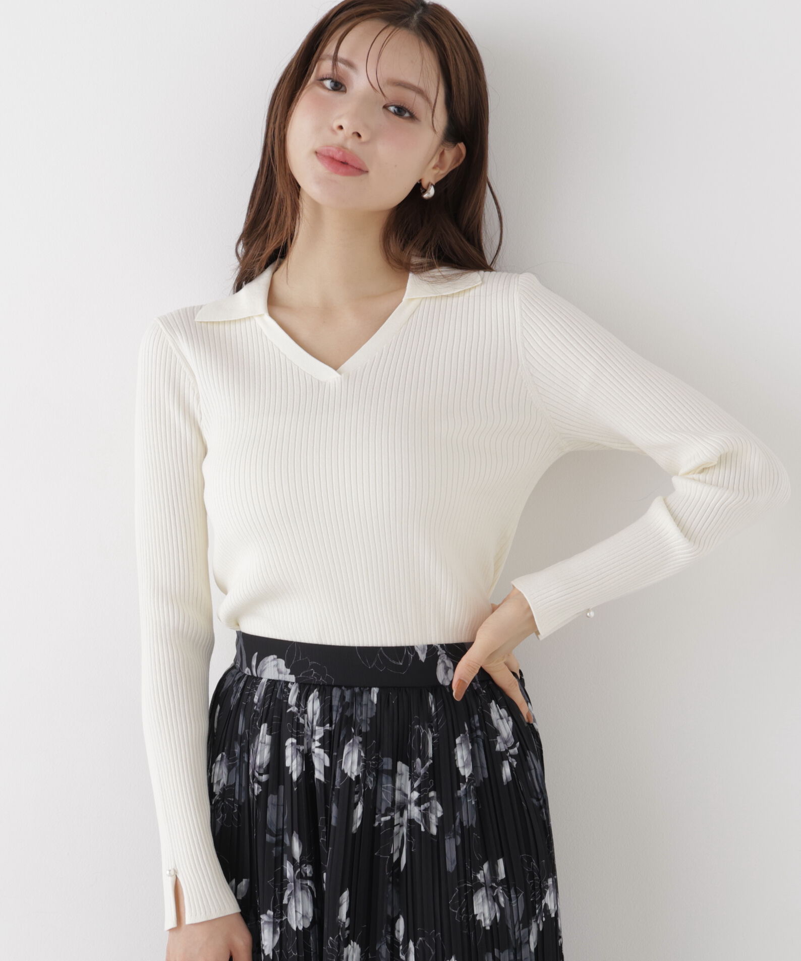 PROPORTION BODY DRESSING「レディースキッパーリブニット」|ニット・セーター|
