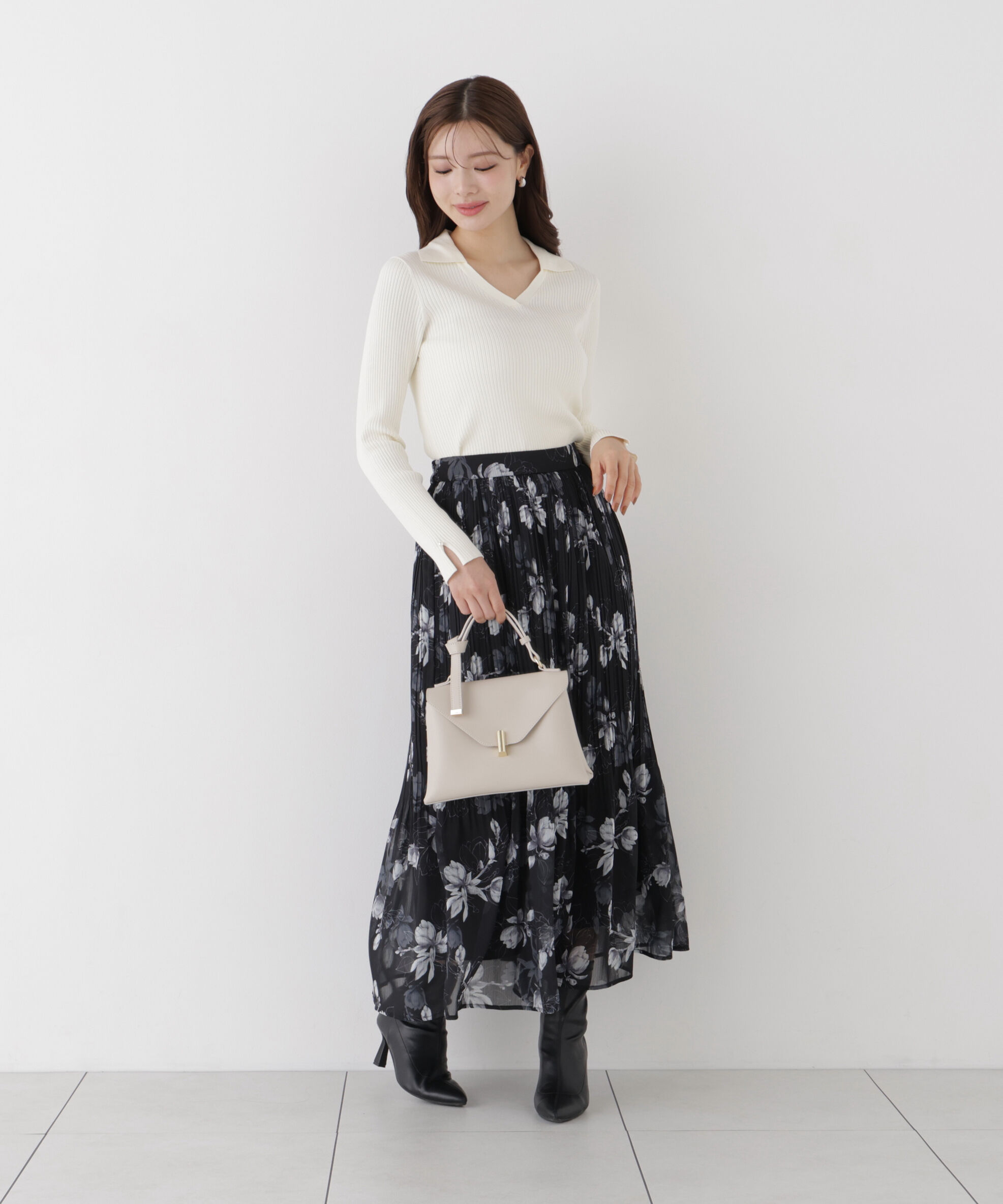 PROPORTION BODY DRESSING「レディースキッパーリブニット」|ニット・セーター|