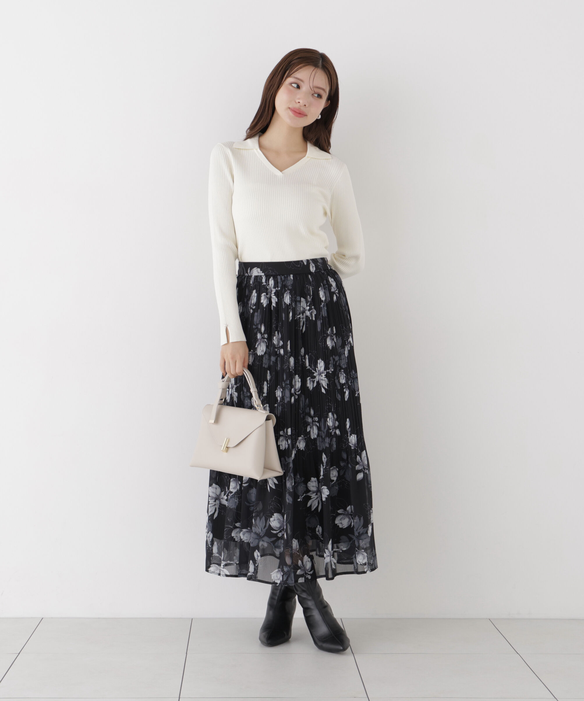 PROPORTION BODY DRESSING「レディースキッパーリブニット」|ニット・セーター|