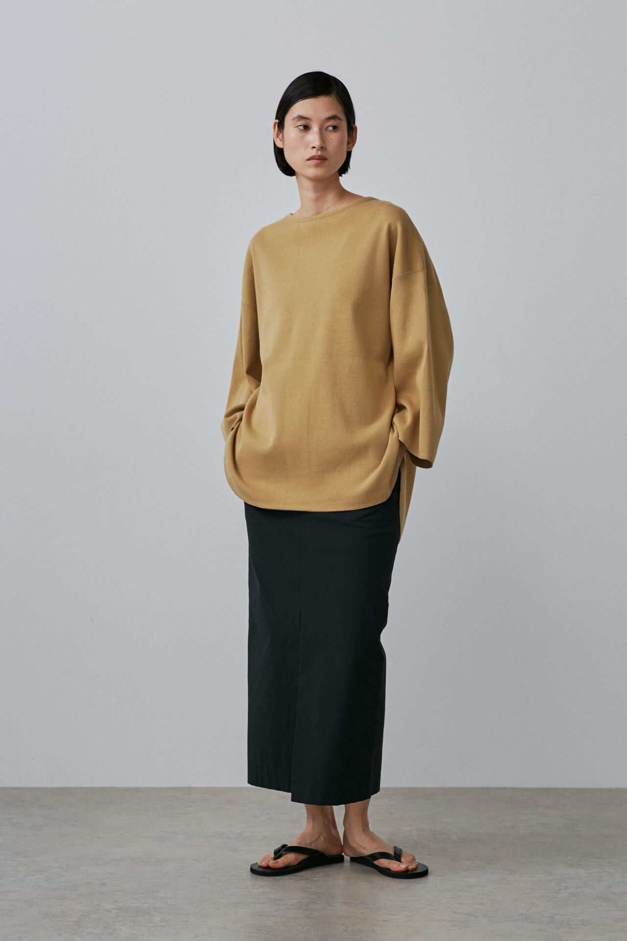 YLEVE 「YLEVE / COTTON RIB PULLOVER BIG」|Tシャツ・カットソー|