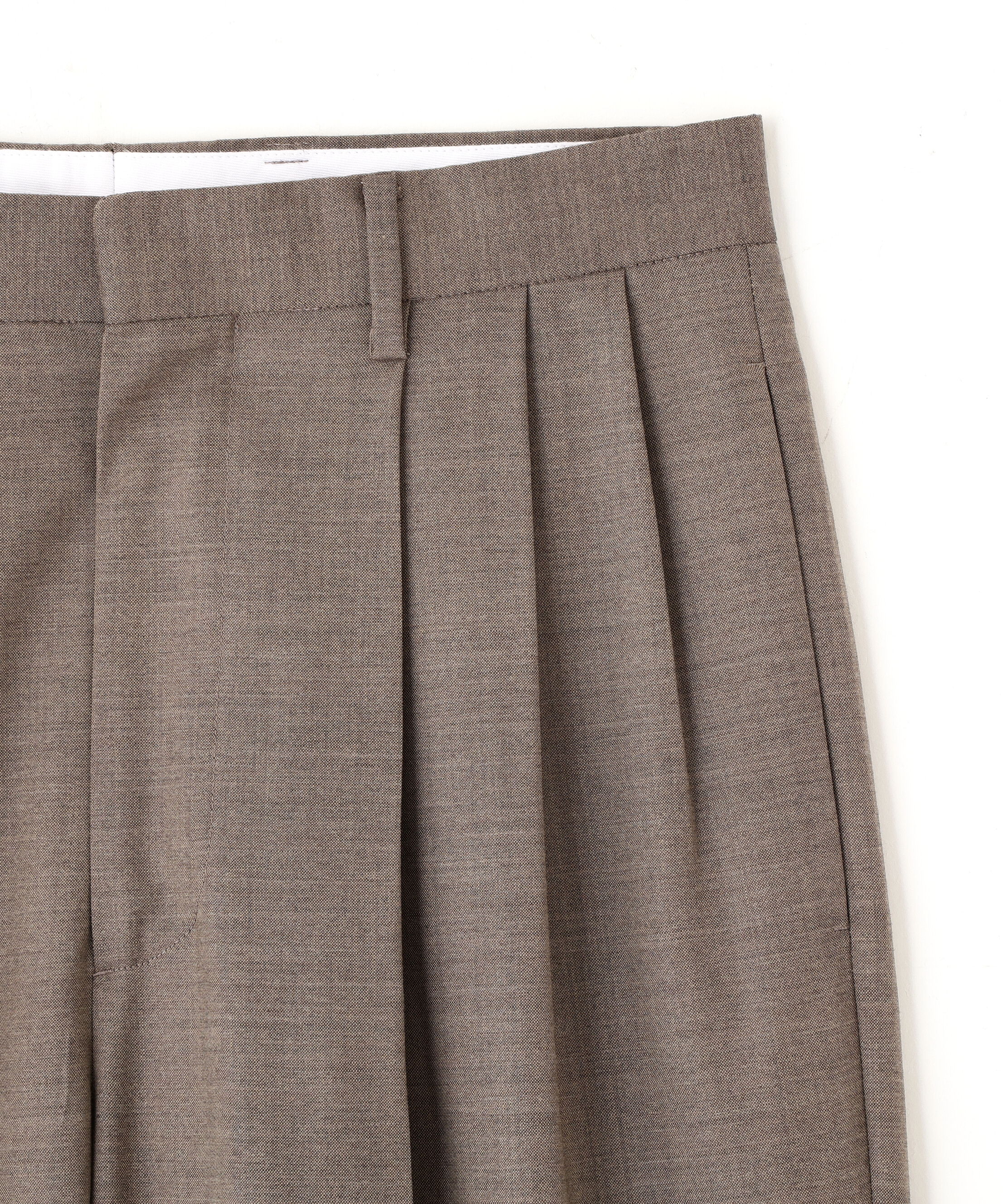 YLEVE 「YLEVE / SUPER120'S CHAMBRAY WOOL 3TACK TROUSERS」|その他|