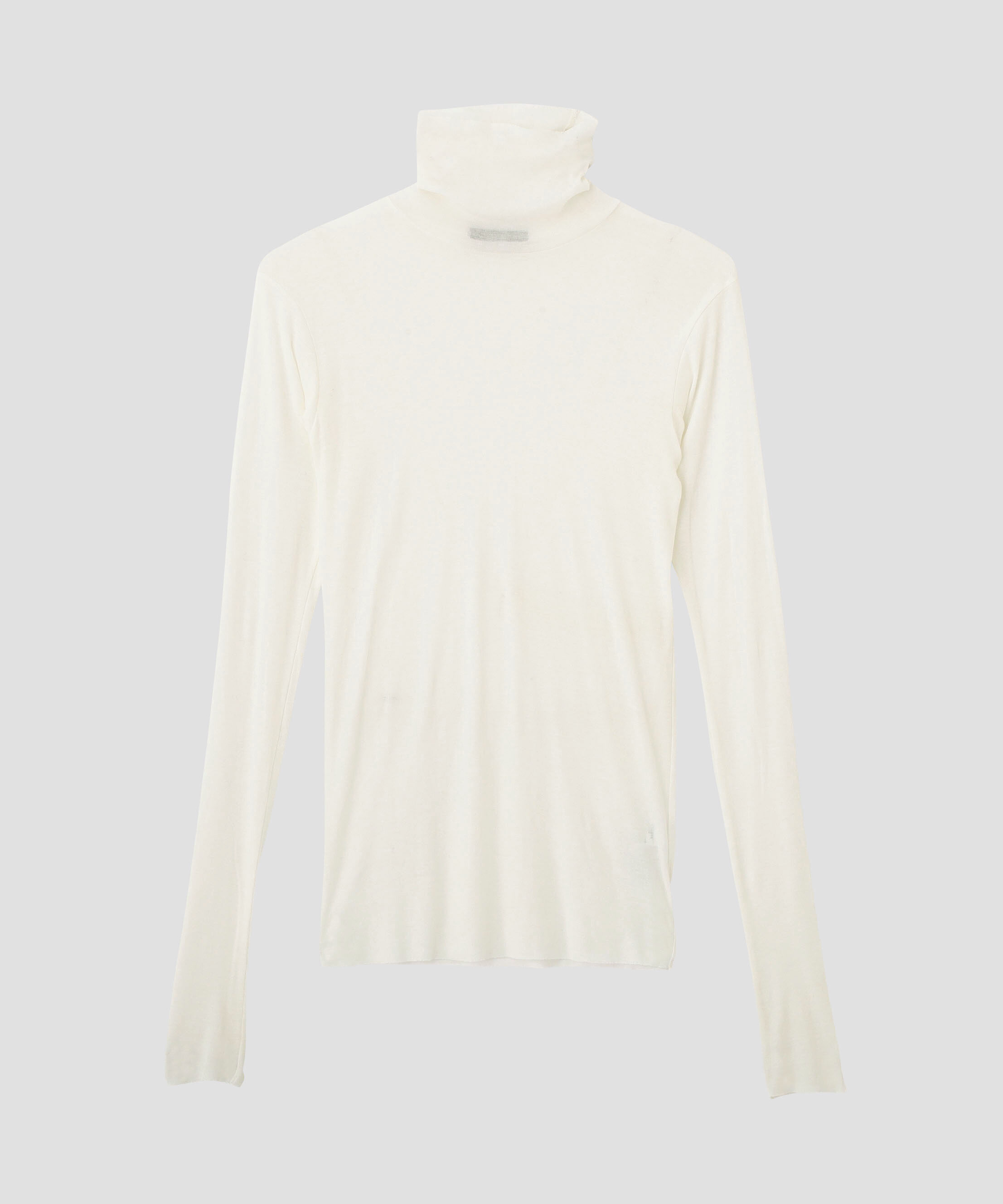 YLEVE 「YLEVE / SHEER HIGH-TWIST RIB JERSEY TURTLENECK PULLOVER」|Tシャツ・カットソー|