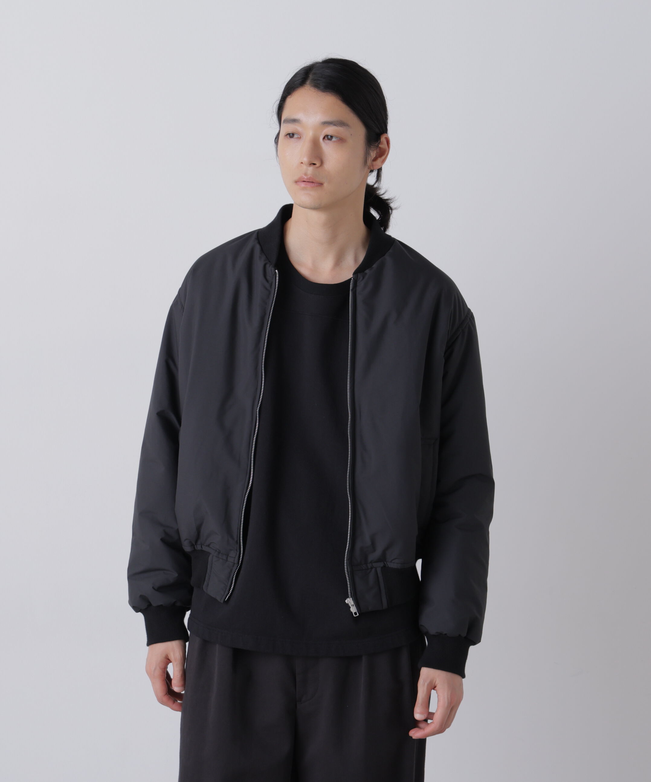 YLEVE 「Ｙ /  [UNISEX] RECYCLE HIGH DENSITY POLYESTER PADDED BLOUSON」|ブルゾン・スタジャン|