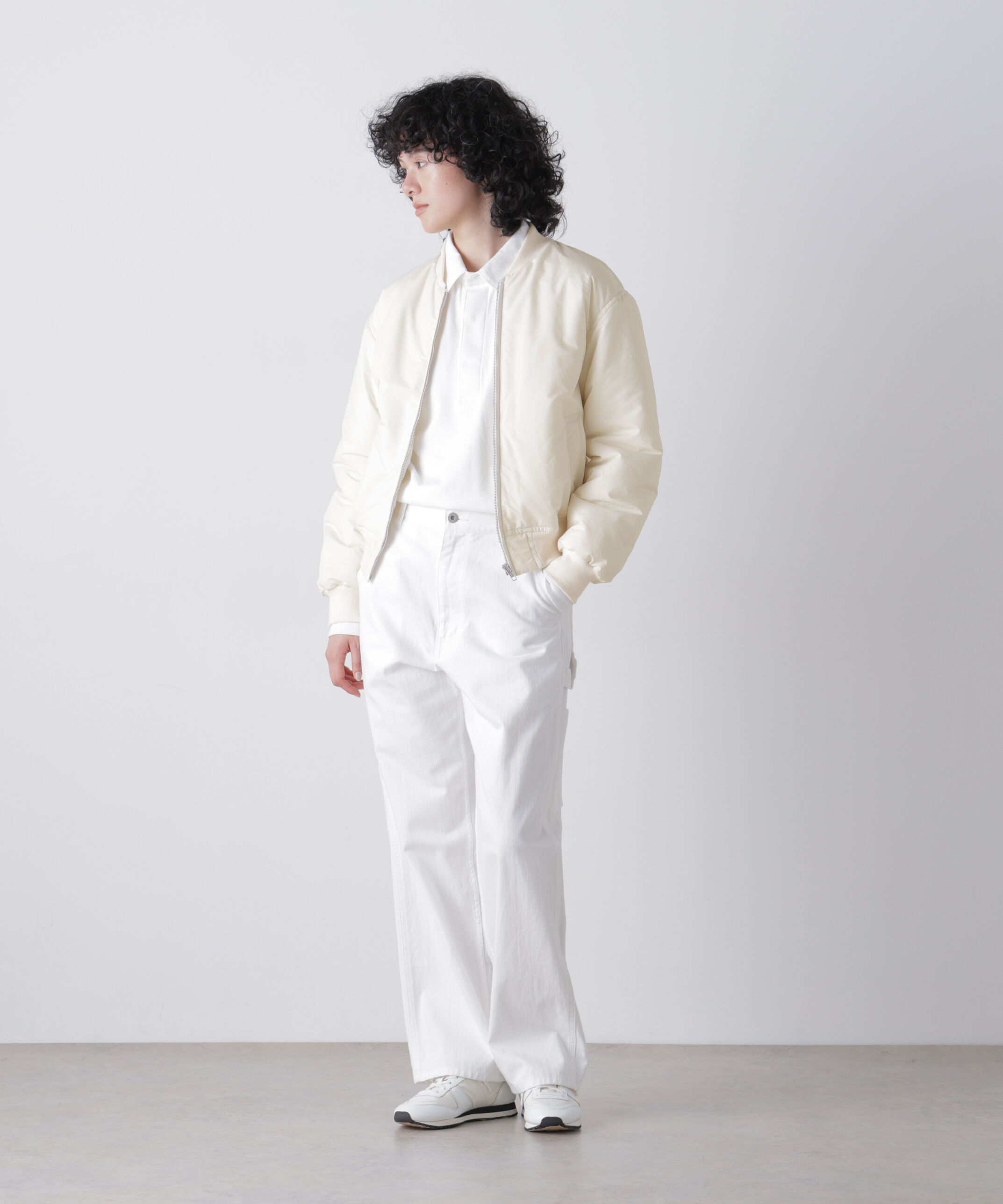 YLEVE 「Ｙ /  [UNISEX] RECYCLE HIGH DENSITY POLYESTER PADDED BLOUSON」|ブルゾン・スタジャン|