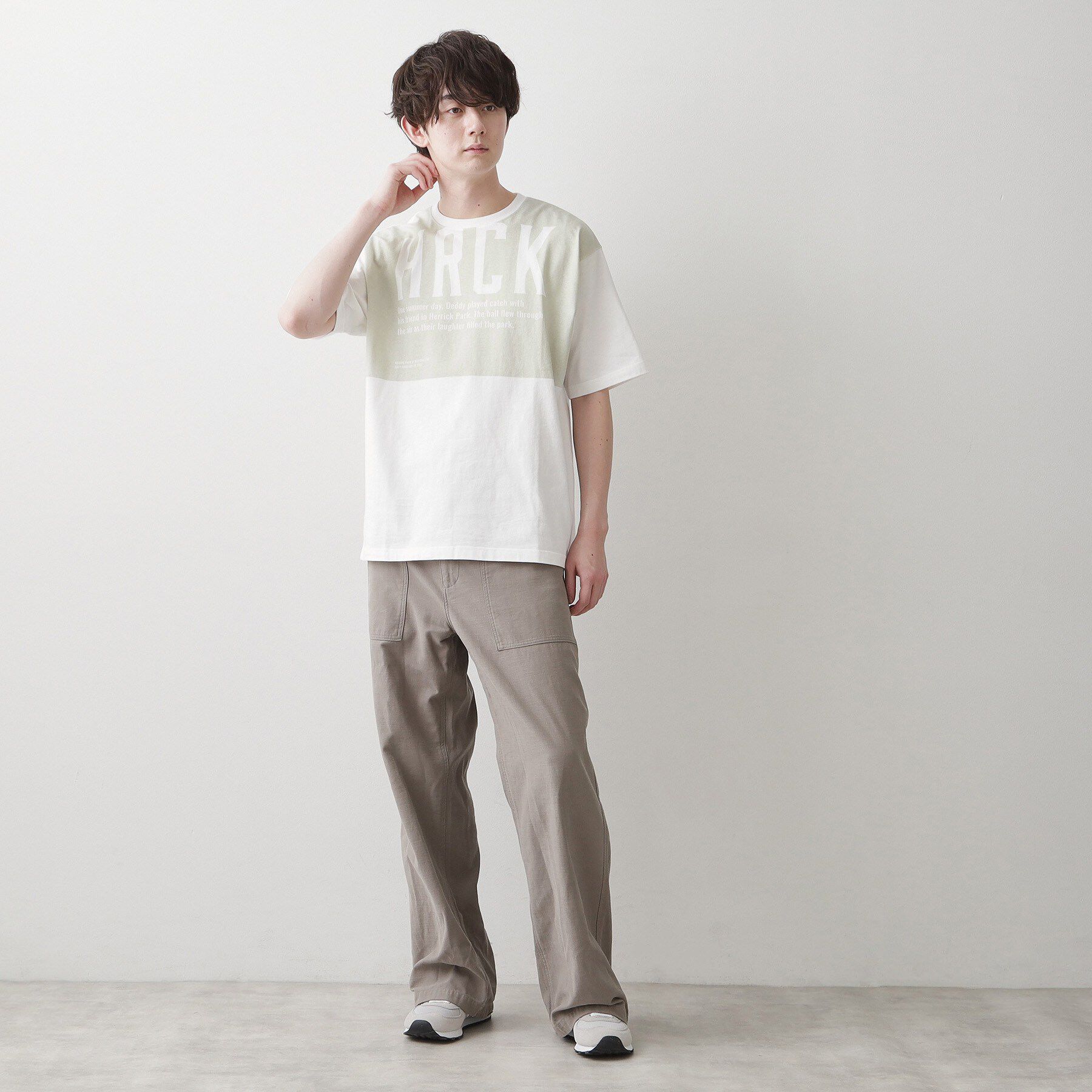 Dessin「【洗える】オーガニックコットングラフィックTシャツ」|Tシャツ・カットソー|