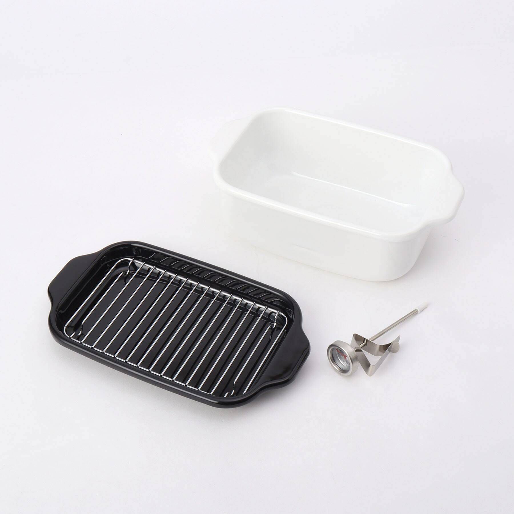 212 KITCHEN STORE「角型天ぷら鍋 WH ＜富士ホーロー＞」|食器・キッチングッズ|