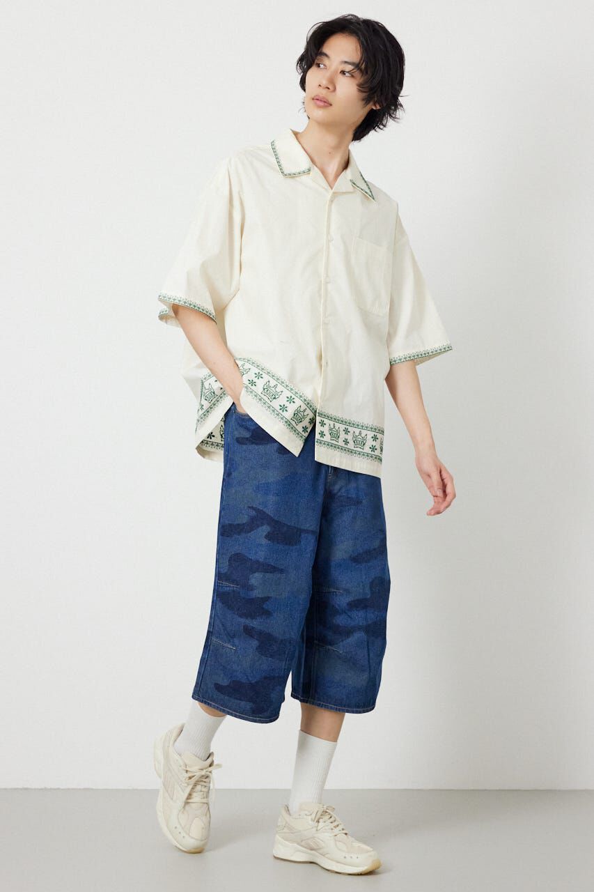 RODEO CROWNS「Crown Hem シャツ」|シャツ・ブラウス|