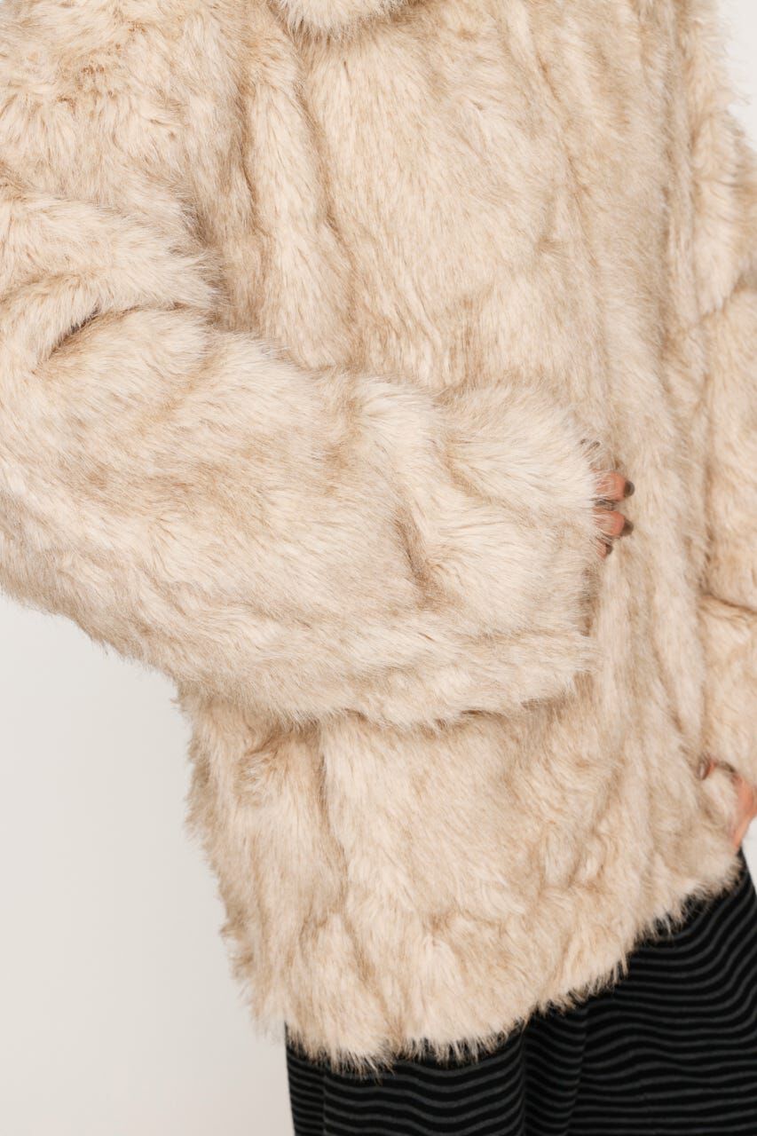 SLY「BIG COLLAR FUR コート」|その他|