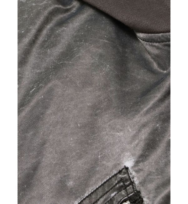 GYDA「pigment processed hoodieブルゾン」|ブルゾン・スタジャン|