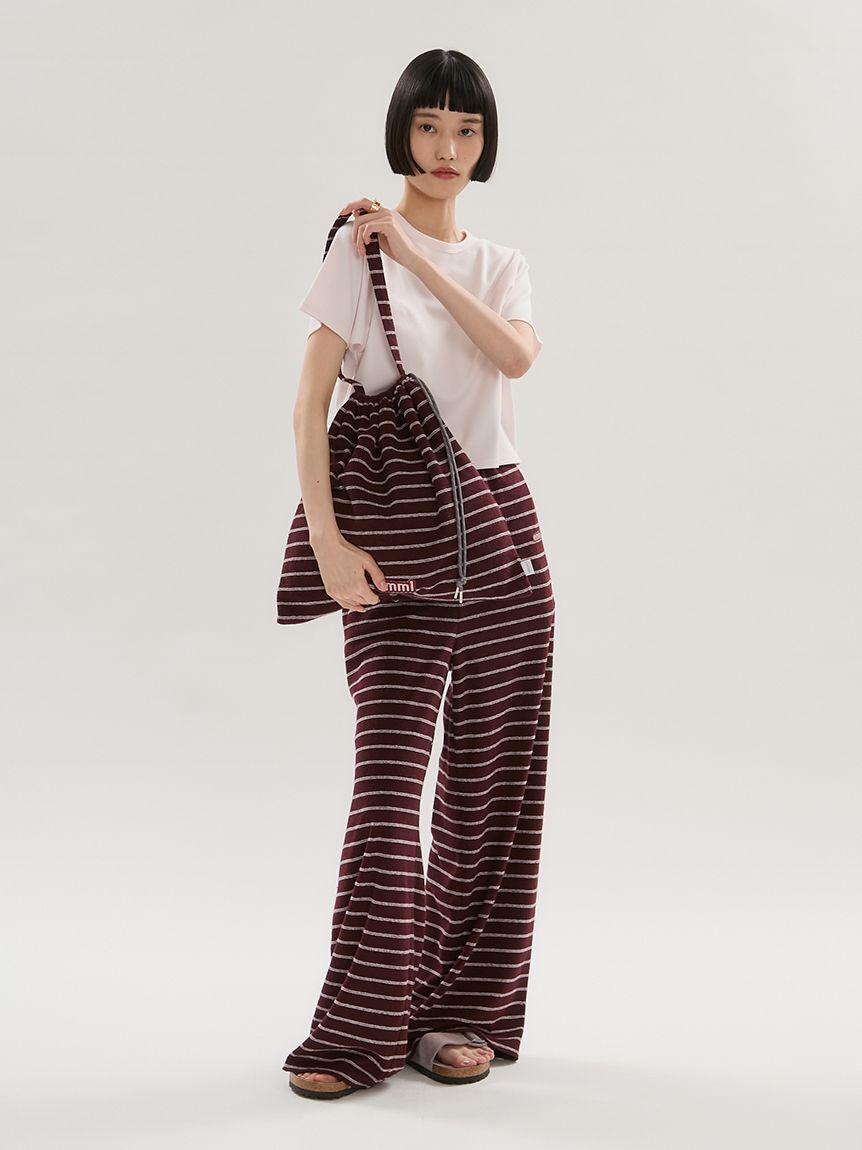 emmi atelier「emmiロゴパイルスクエア2wayショルダーバッグ」|ショルダー・メッセンジャー|