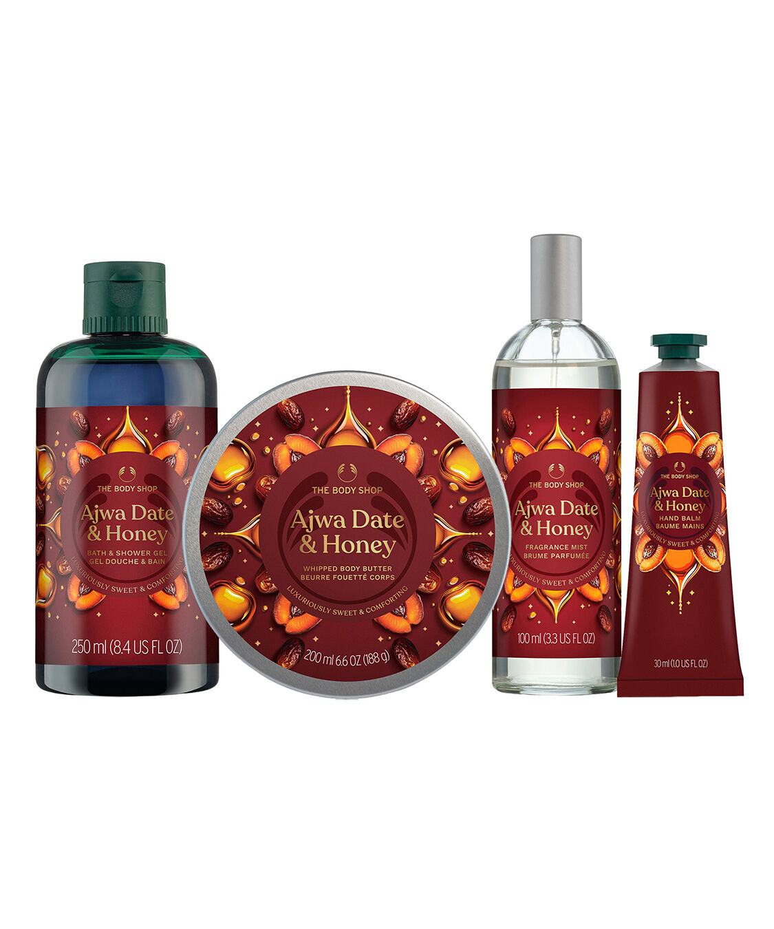 THE BODY SHOP「ボディケアコレクション デーツ＆ハニー」|キット・セット|
