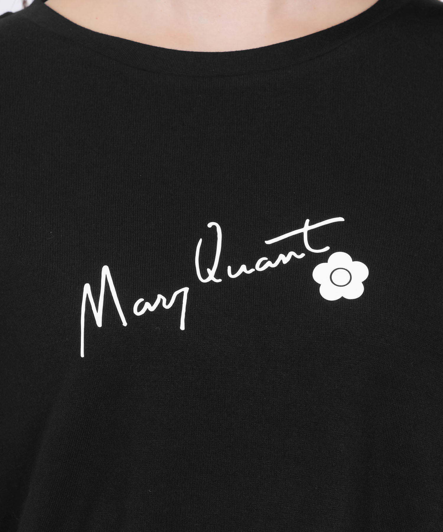 MARY QUANT「サインロゴフレア Tシャツ」|Tシャツ・カットソー|