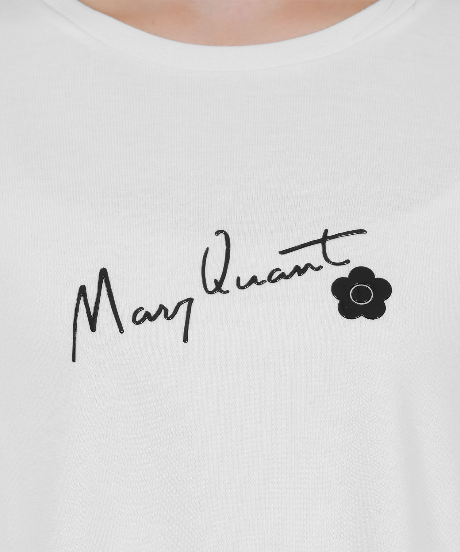 MARY QUANT「サインロゴフレア Tシャツ」|Tシャツ・カットソー|