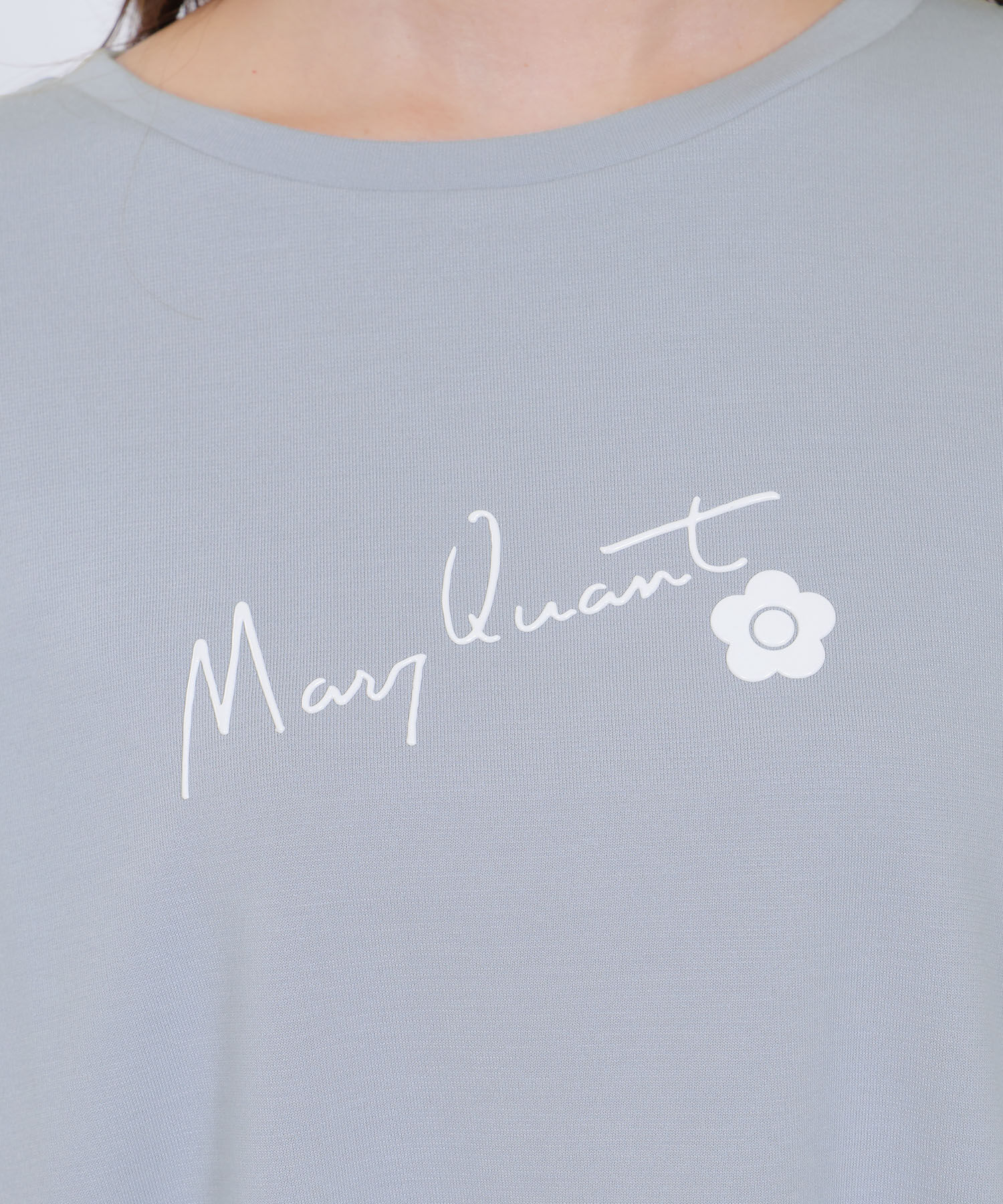 MARY QUANT「サインロゴフレア Tシャツ」|Tシャツ・カットソー|