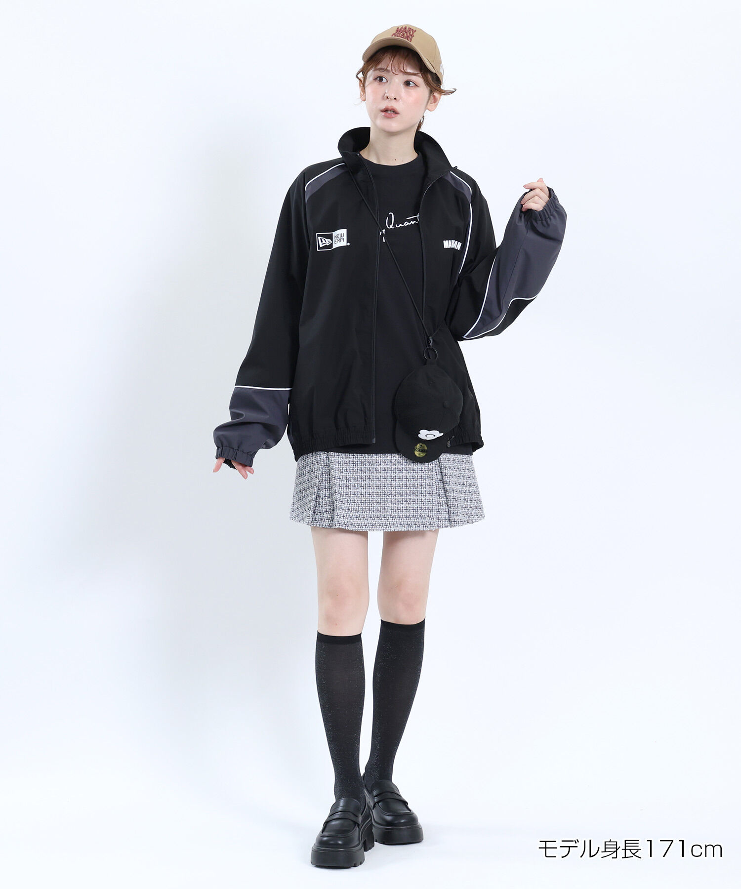 MARY QUANT「NEW ERA&times;MARY QUANT ブルゾン」|ブルゾン・スタジャン|
