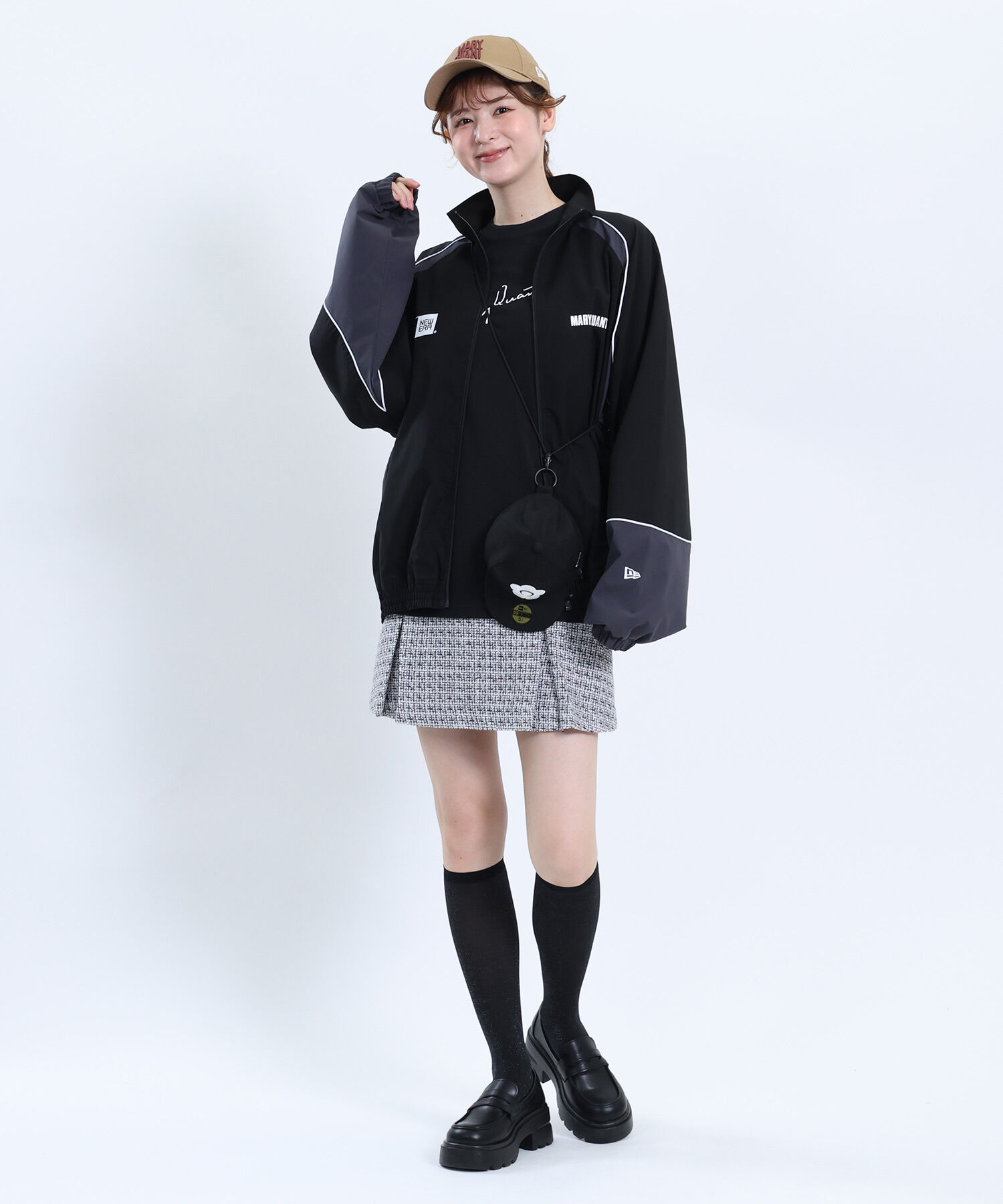 MARY QUANT「NEW ERA&times;MARY QUANT ダイカット ミニショルダー」|ショルダー・メッセンジャー|