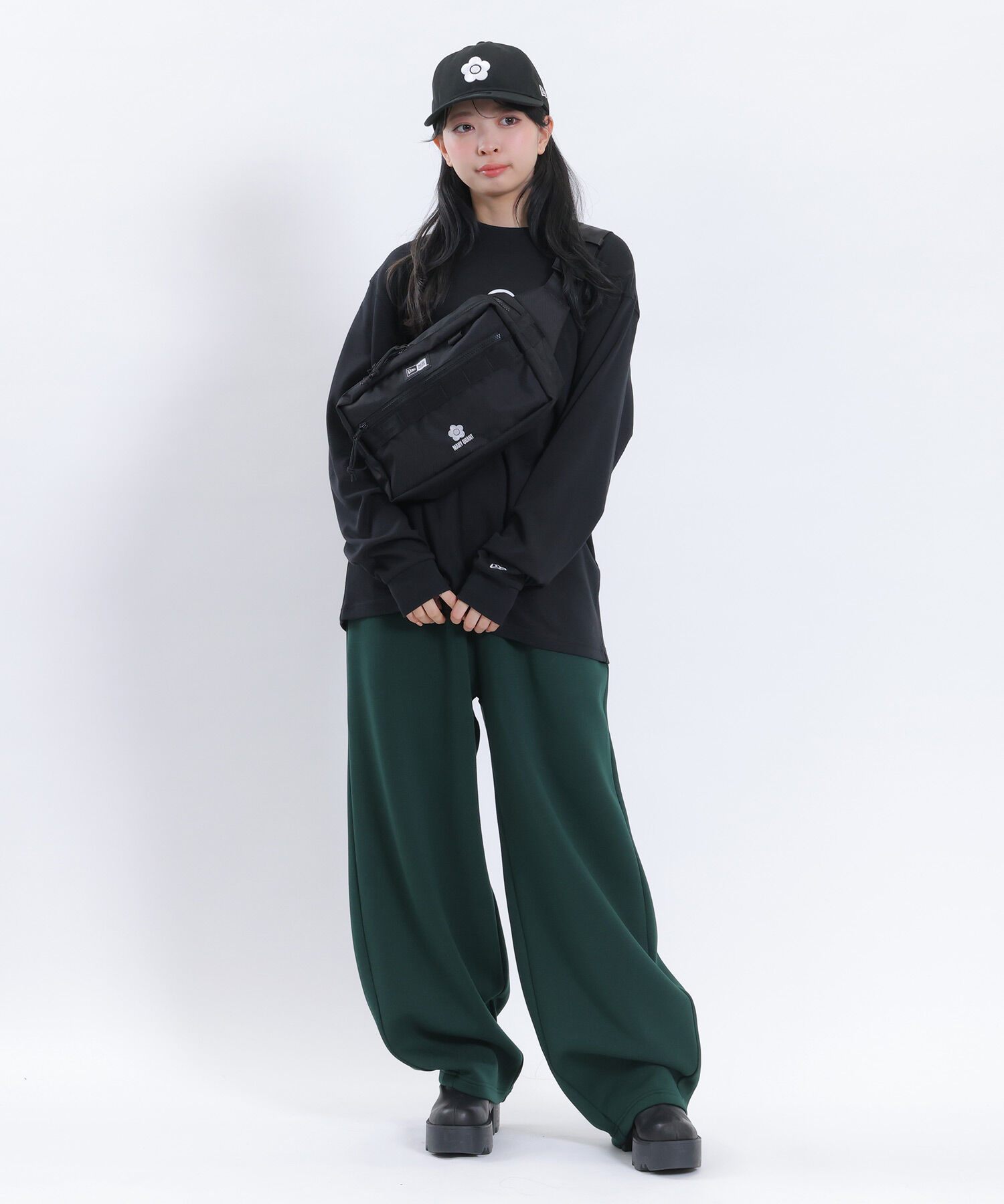 MARY QUANT「NEW ERA&times;MARY QUANT BIGデイジー キャップ」|キャップ・キャスケット|