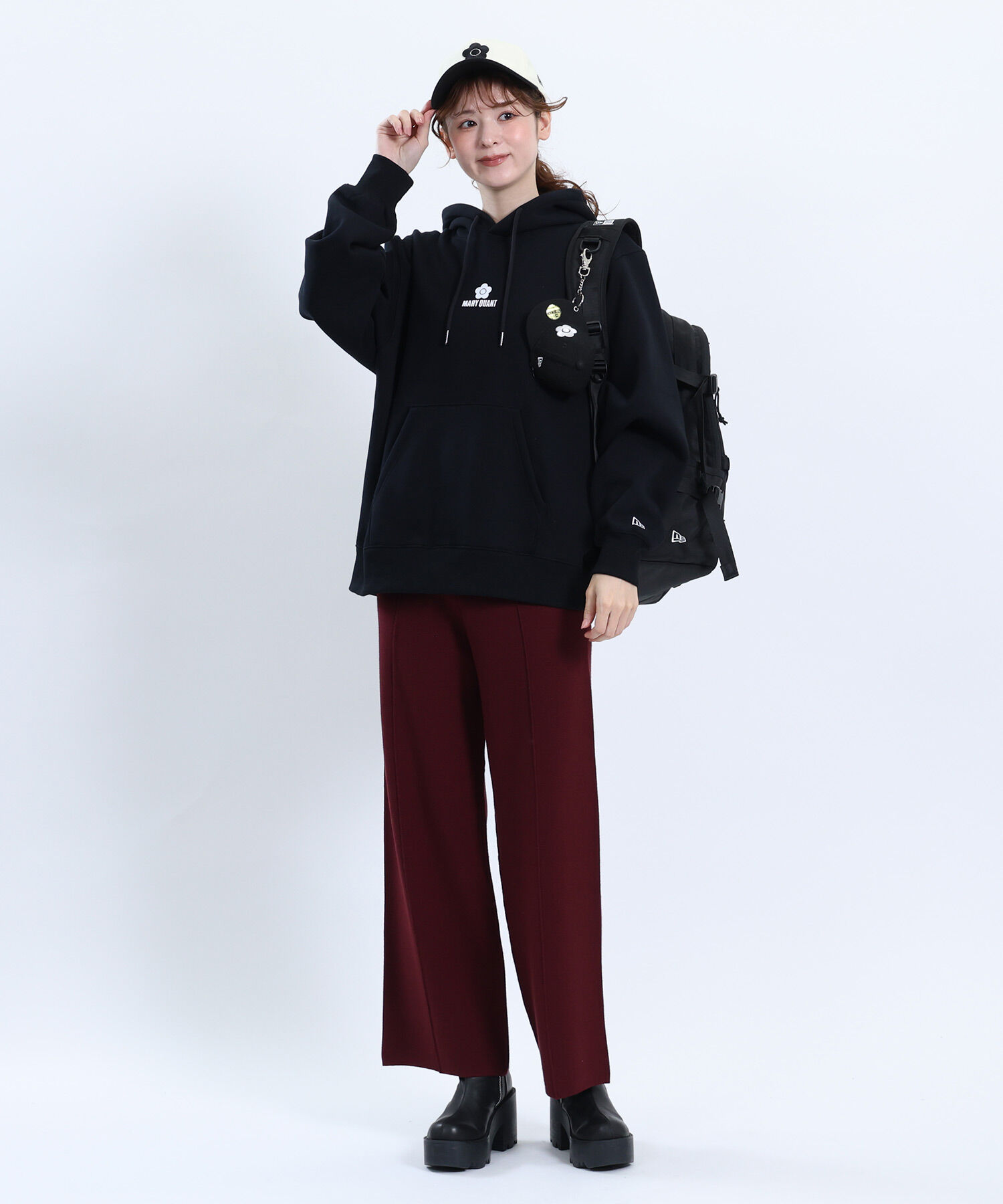 MARY QUANT「NEW ERA&times;MARY QUANT BIGデイジー キャップ」|キャップ・キャスケット|