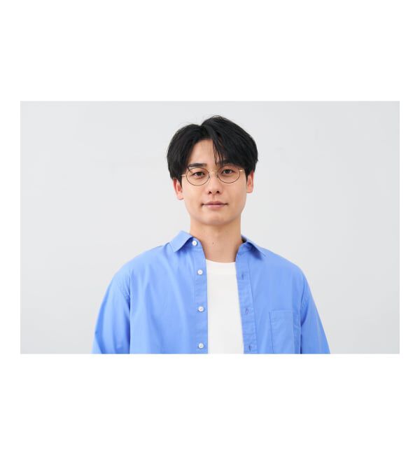  「 ボストン型 メガネ | チタン、軽量、メタル、高級感、伊達メガネ Zoff  レンズ交換券付 レンズ交換券付」|メガネ|