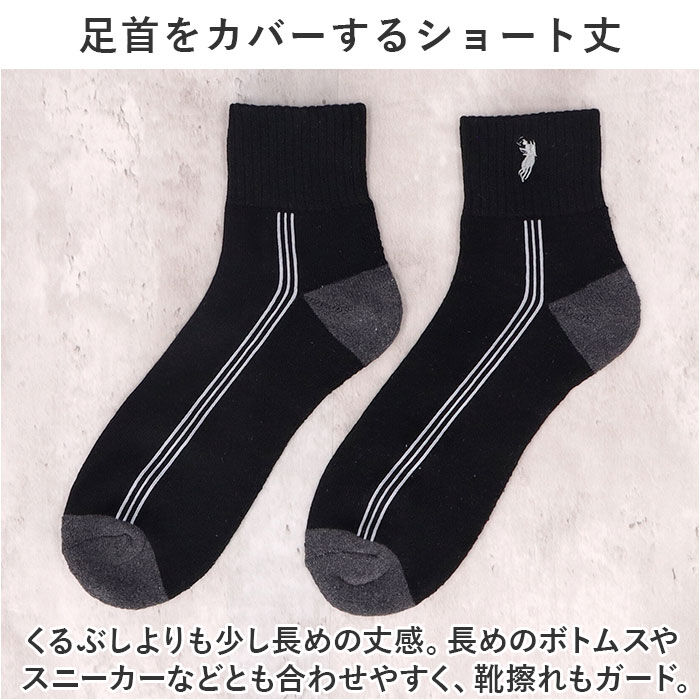 BACKYARD FAMILY「靴下 メンズ 12足組 通販 ソックス 靴した スポーツソックス ショートソックス くつ下」|ソックス|