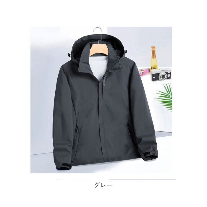 BACKYARD FAMILY「ジャケット フード付き 長袖 通販 ウインドブレーカー コート マウンテンパーカー 作業服」|その他|