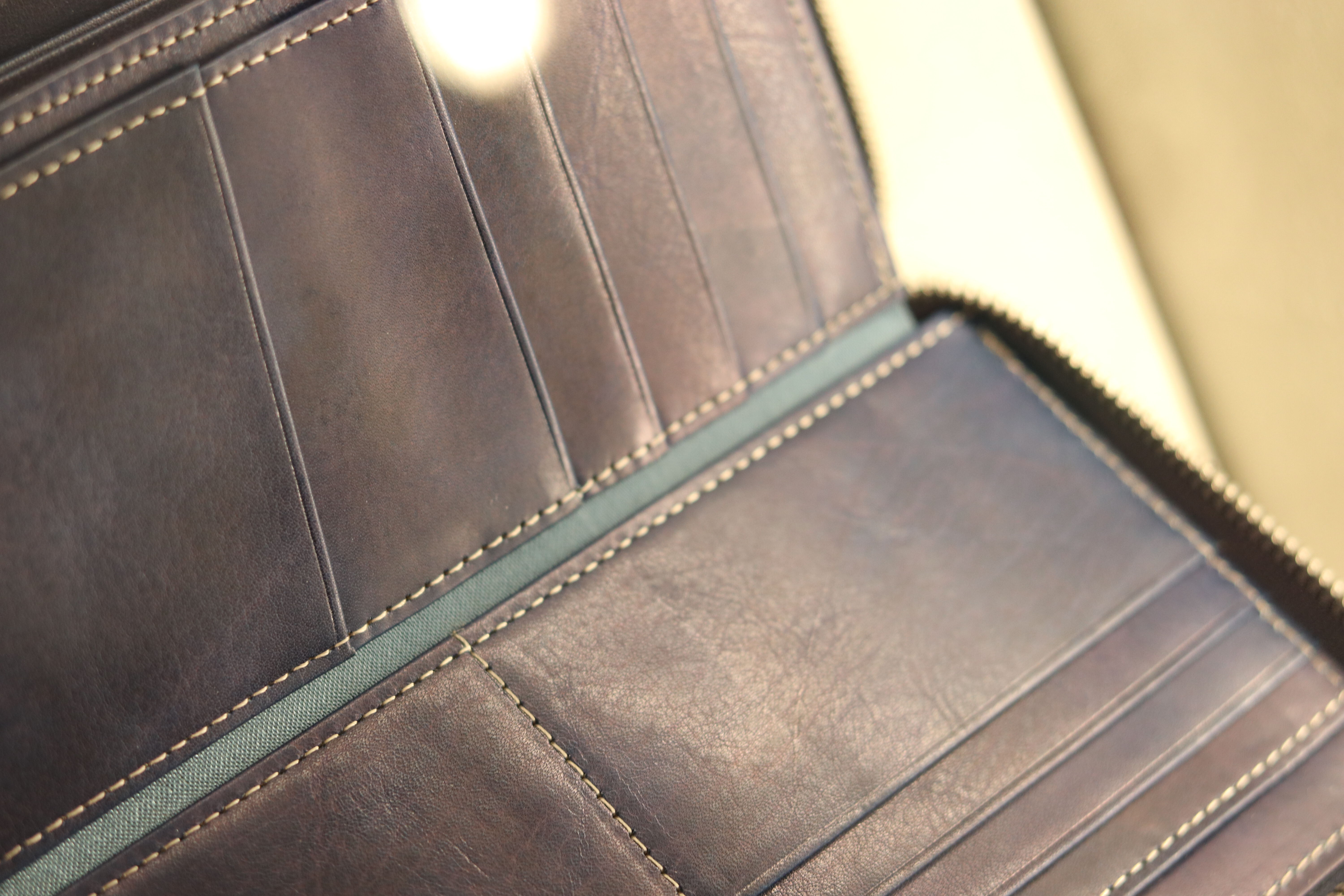 master-piece「Folder Indigo 【Exclusive In-Store Series】 ラウンドファスナーウォレット」|その他|
