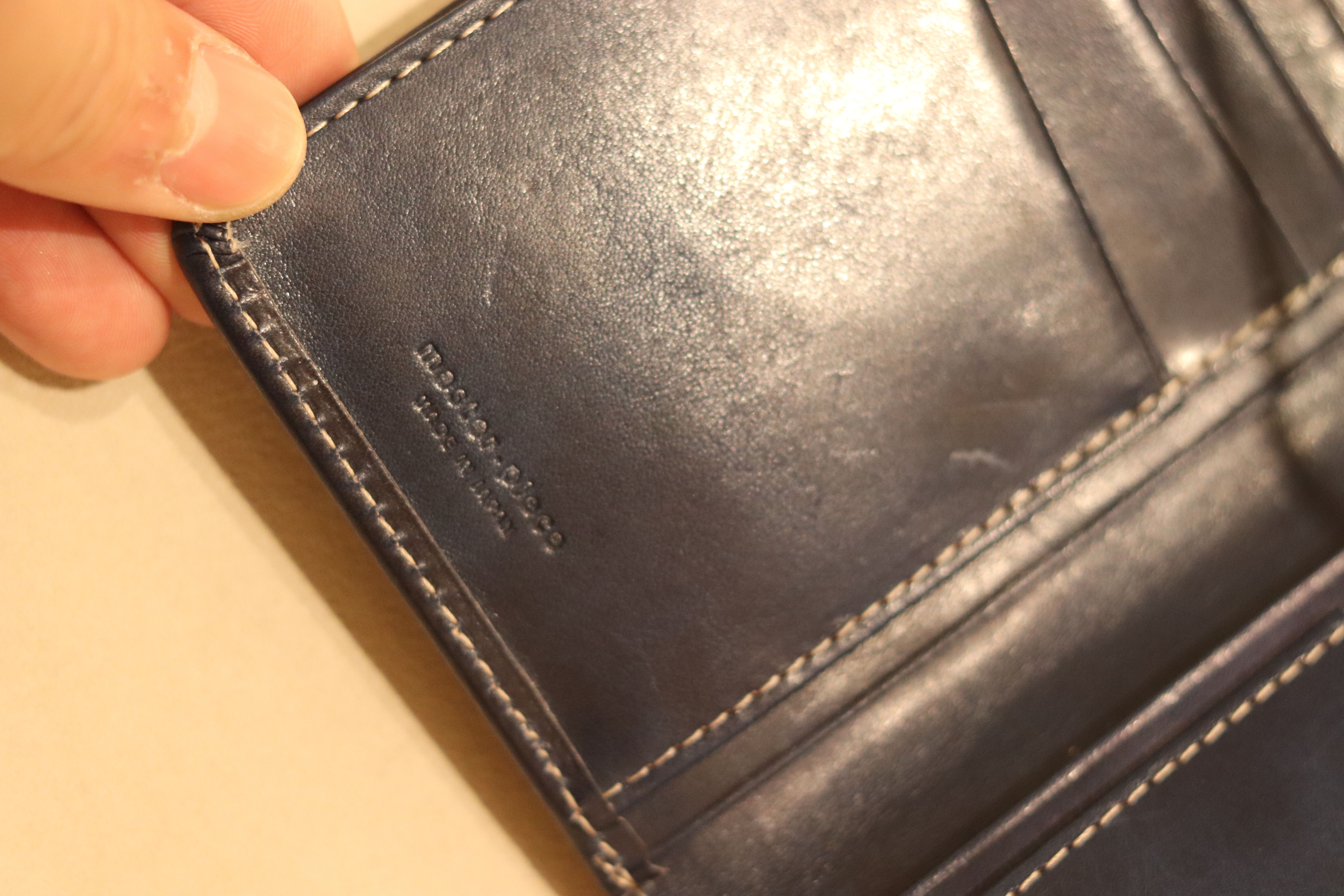 master-piece「Folder Indigo 【Exclusive In-Store Series】 ミドルウォレット」|その他|