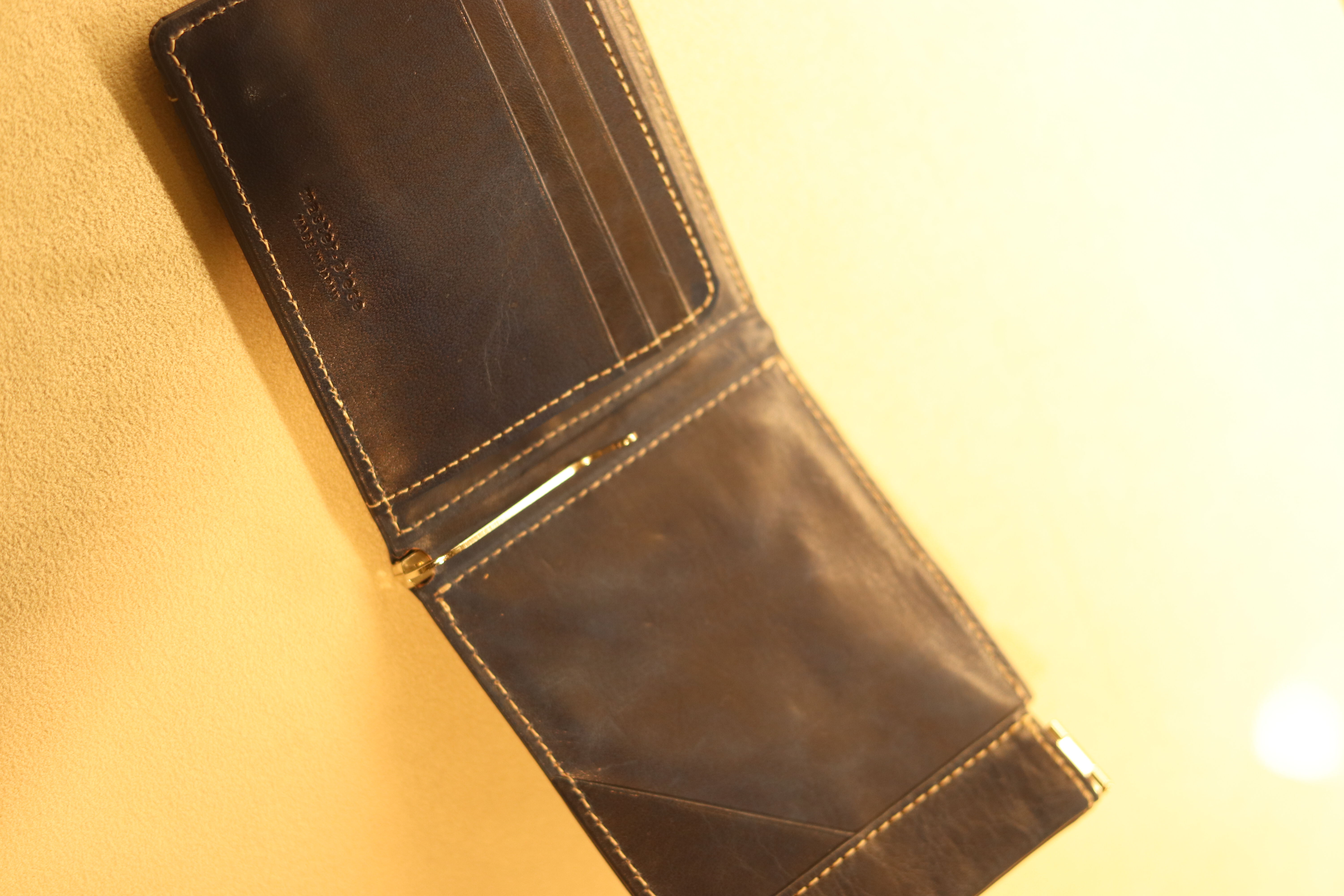 master-piece「Folder Indigo 【Exclusive In-Store Series】 マネークリップ」|その他|